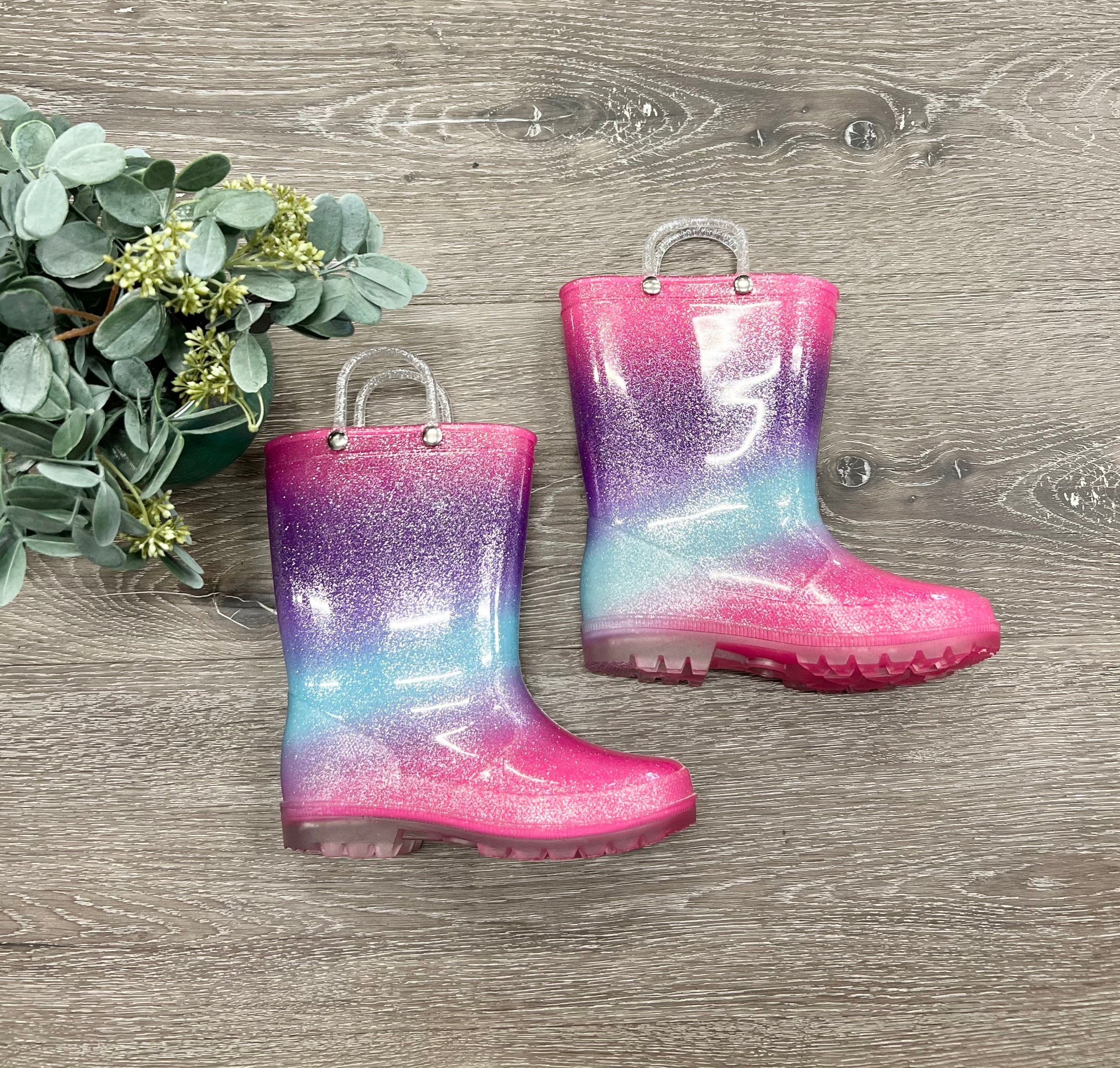 Fashion colorful rain boots