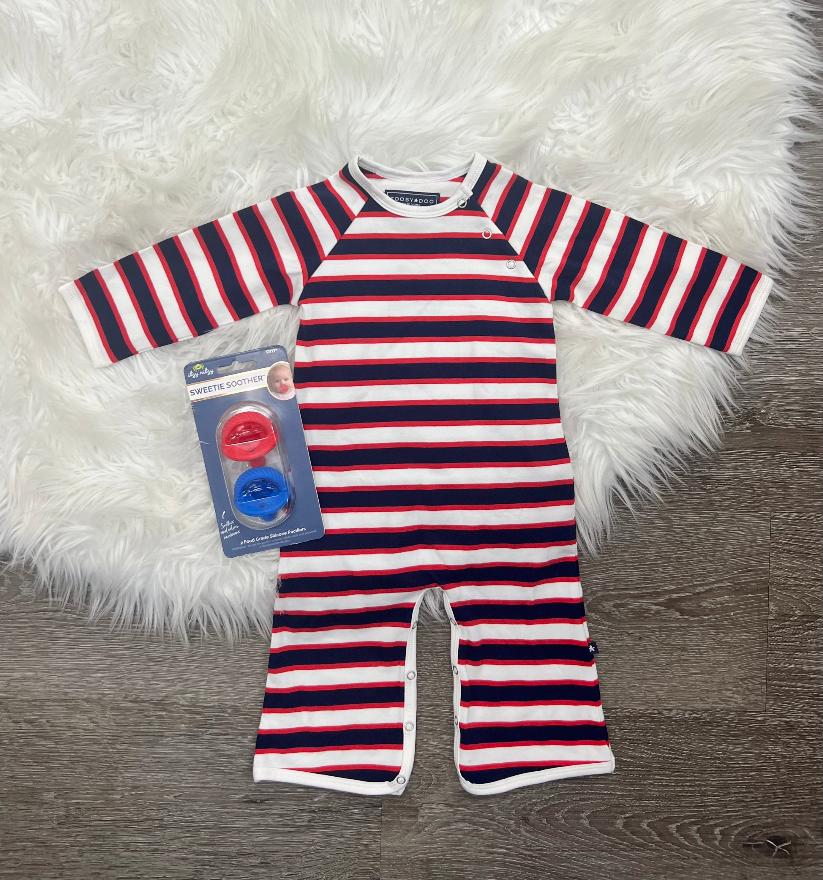 Toobydoo Striped Jumpsuit B10271