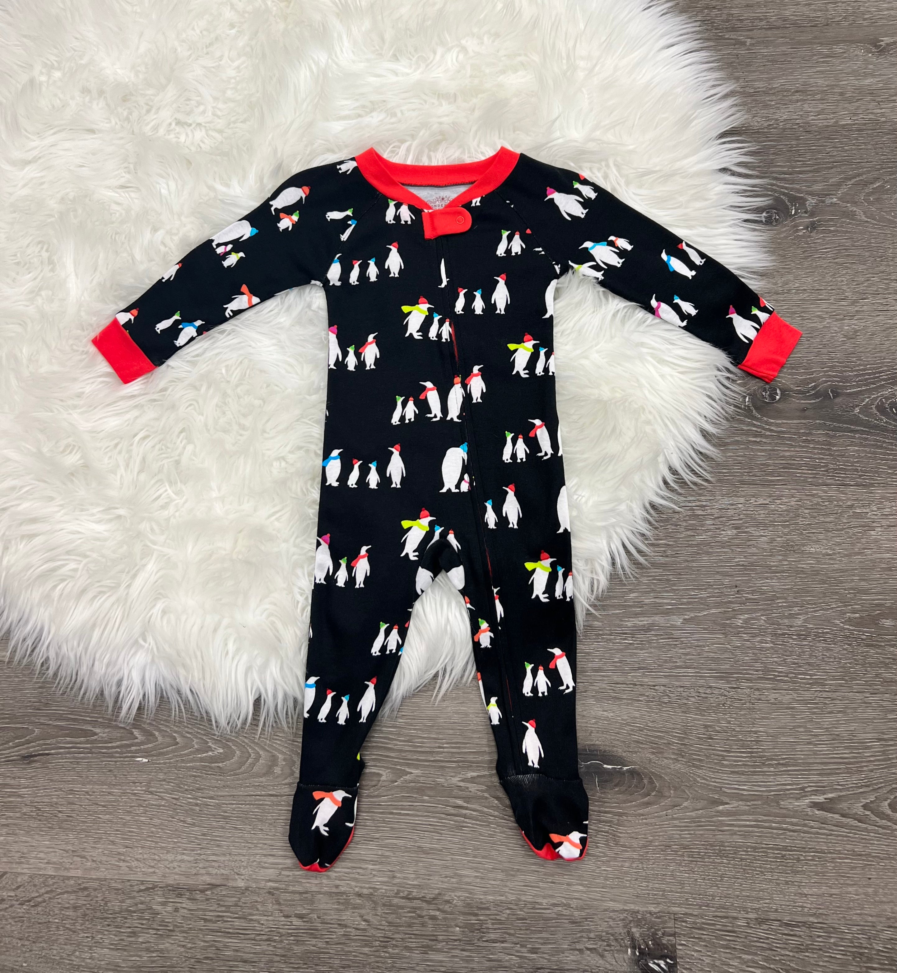 Winter Penguin Jammies