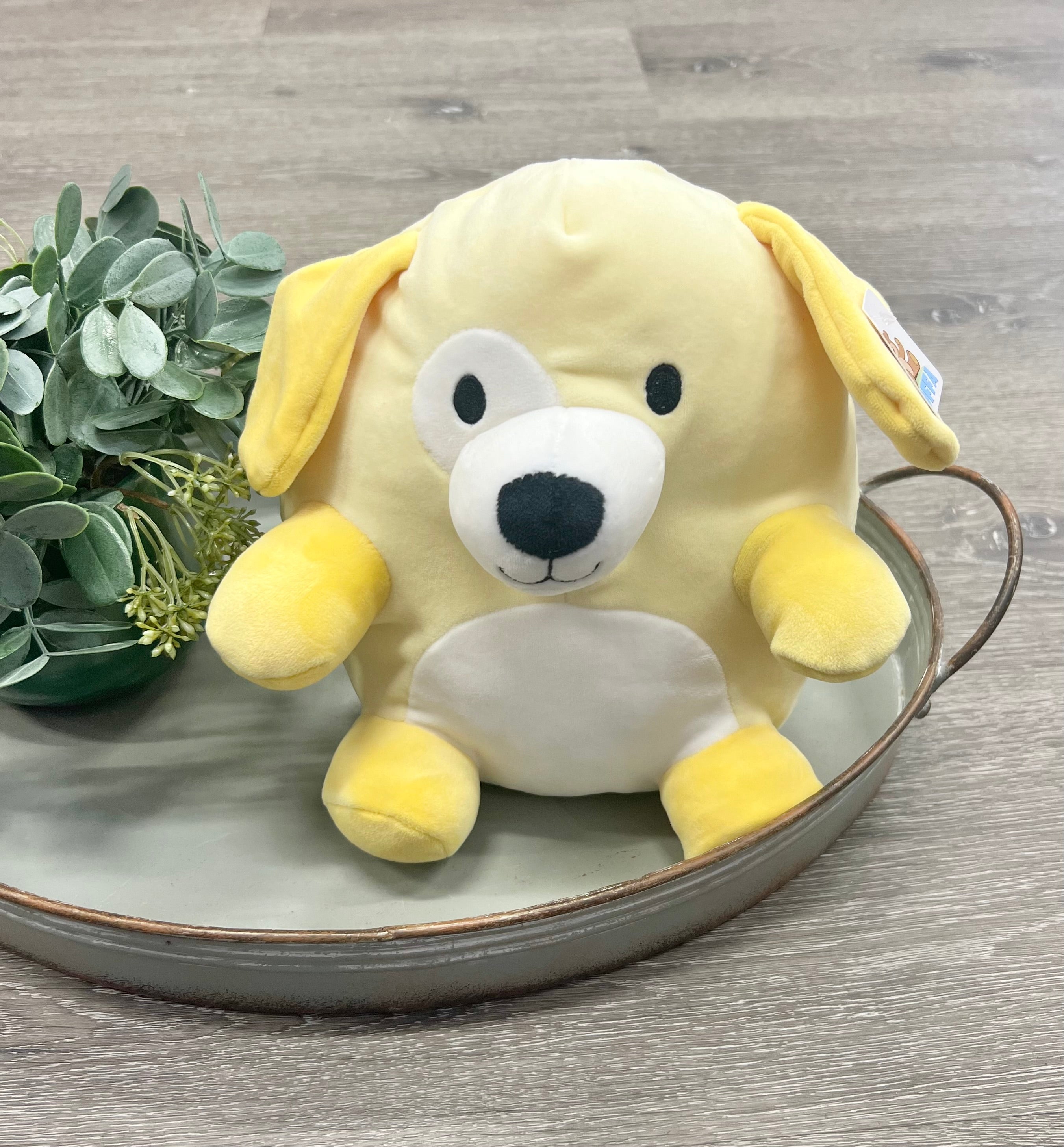 Yellow Plush Puppy