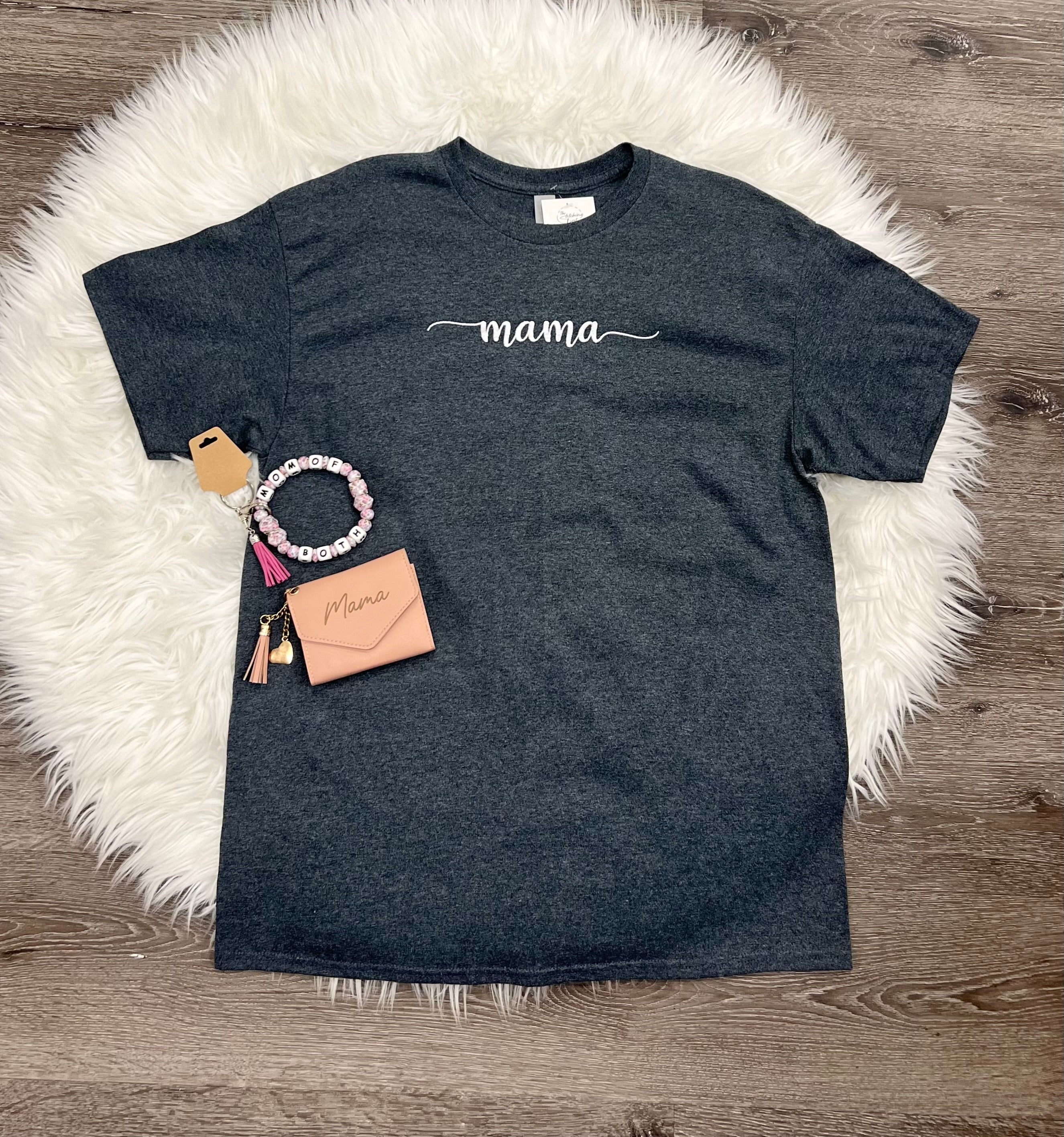 Embroidered Mama T-Shirt