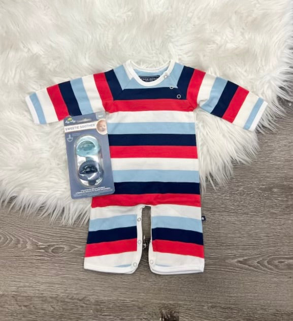 Toobydoo Red, White And Blue Jumpsuit B10148