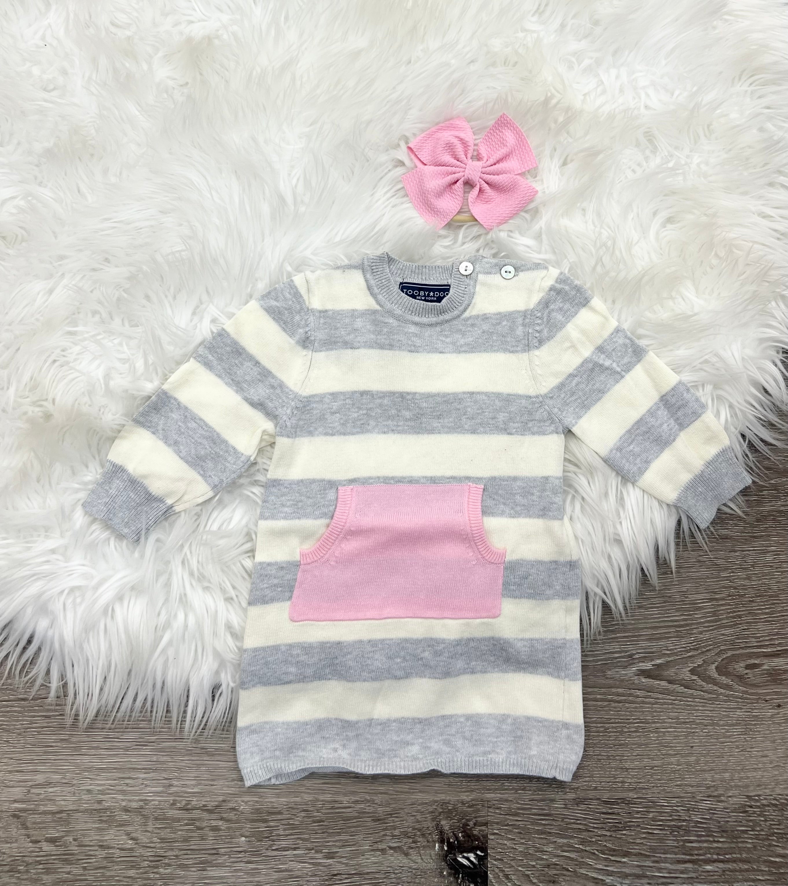 Toobydoo Bobbi Baby Sweater Dress