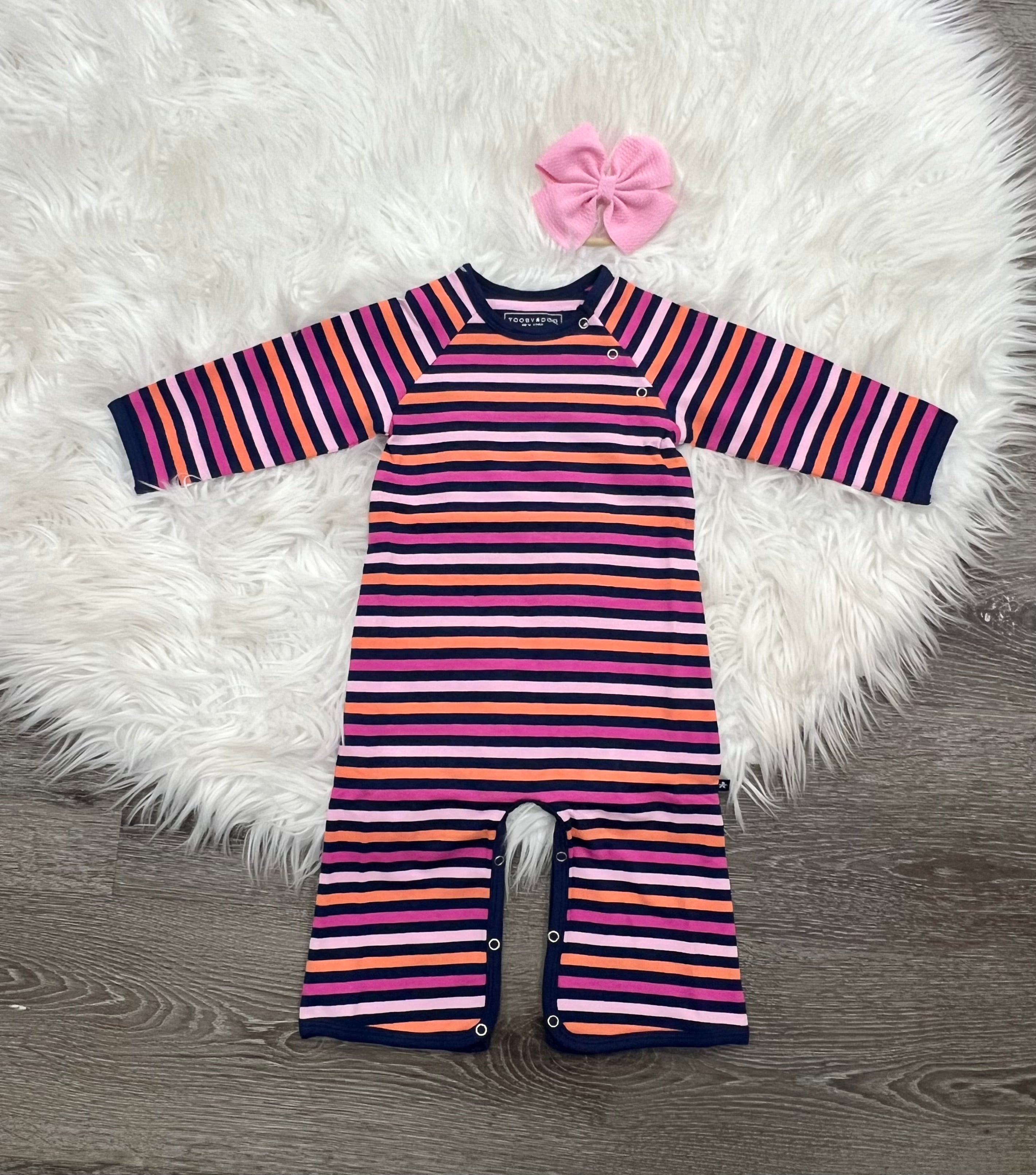 Toobydoo Striped Jumpsuit B10052