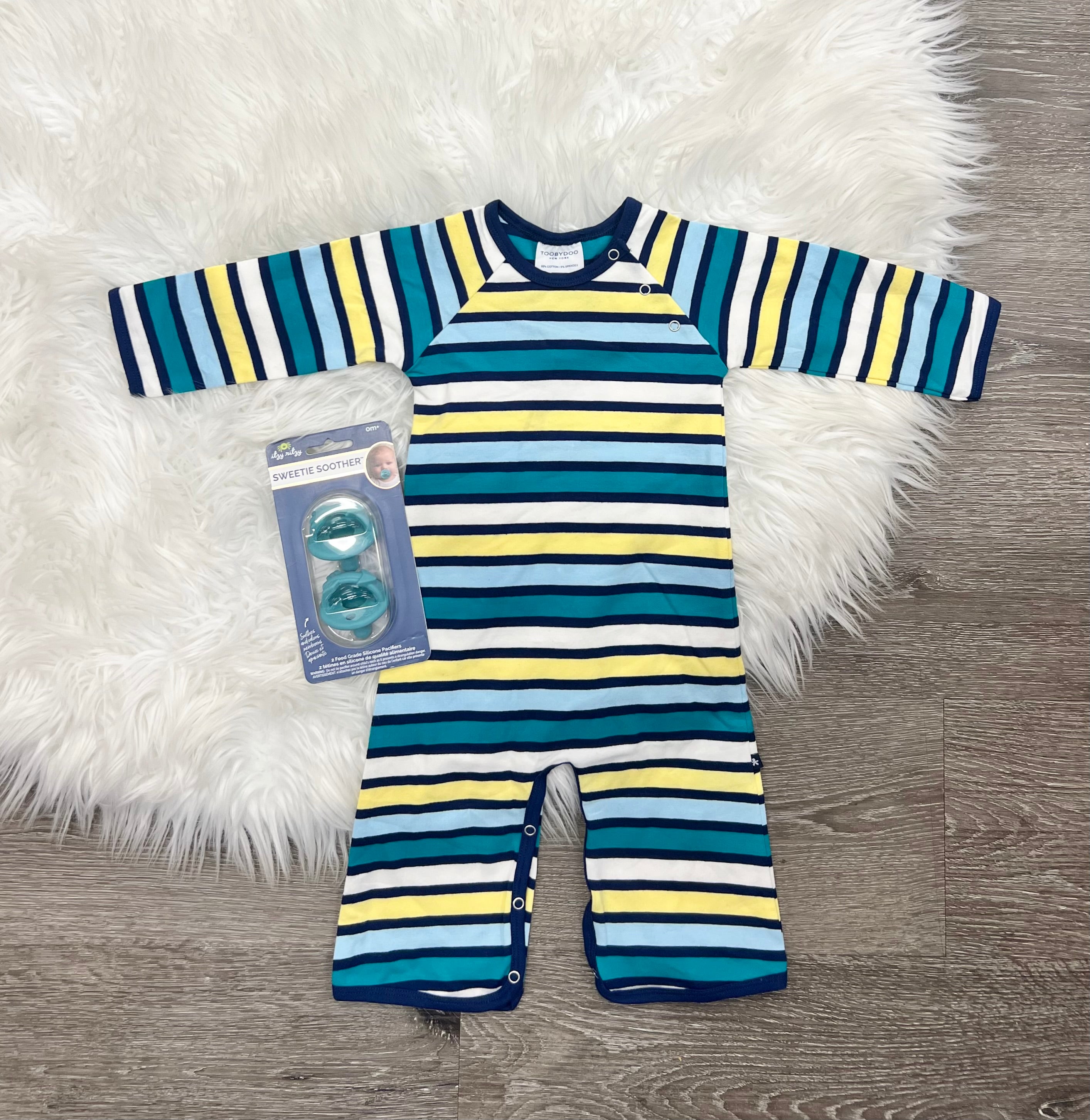 Toobydoo Striped Bootcut Jumpsuit B10627