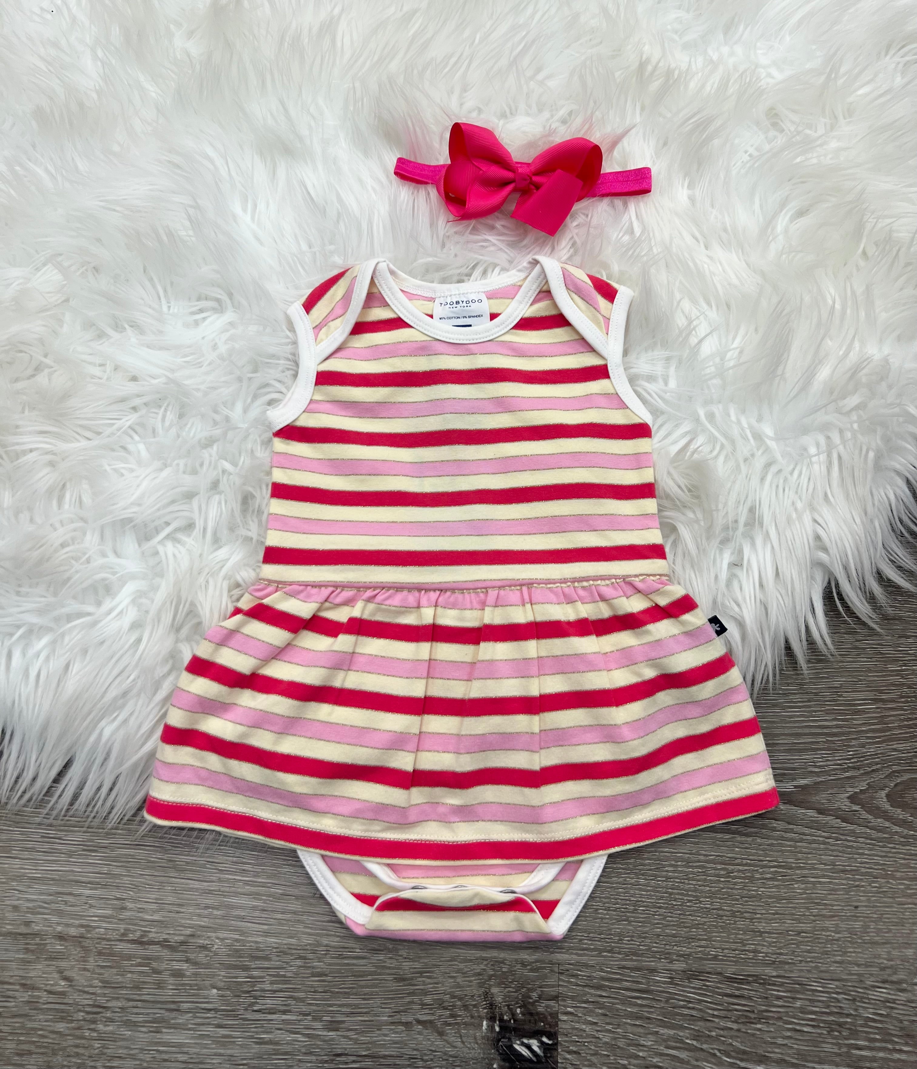 Toobydoo Savannah Ballerina Bodysuit Dress B10566