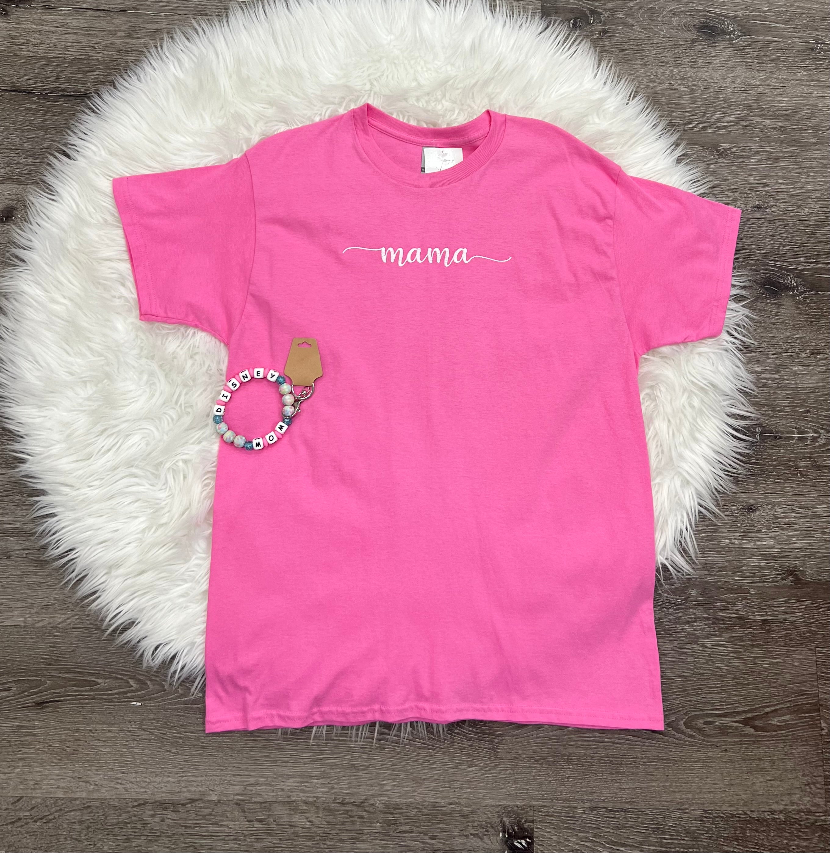 Embroidered Mama T-Shirt