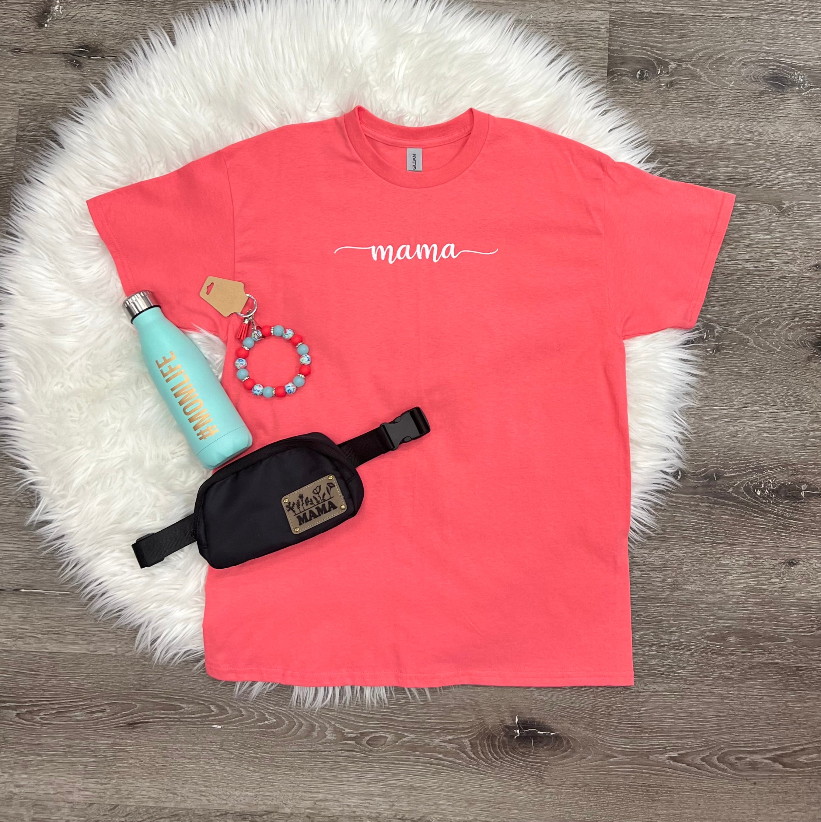 Embroidered Mama T-Shirt