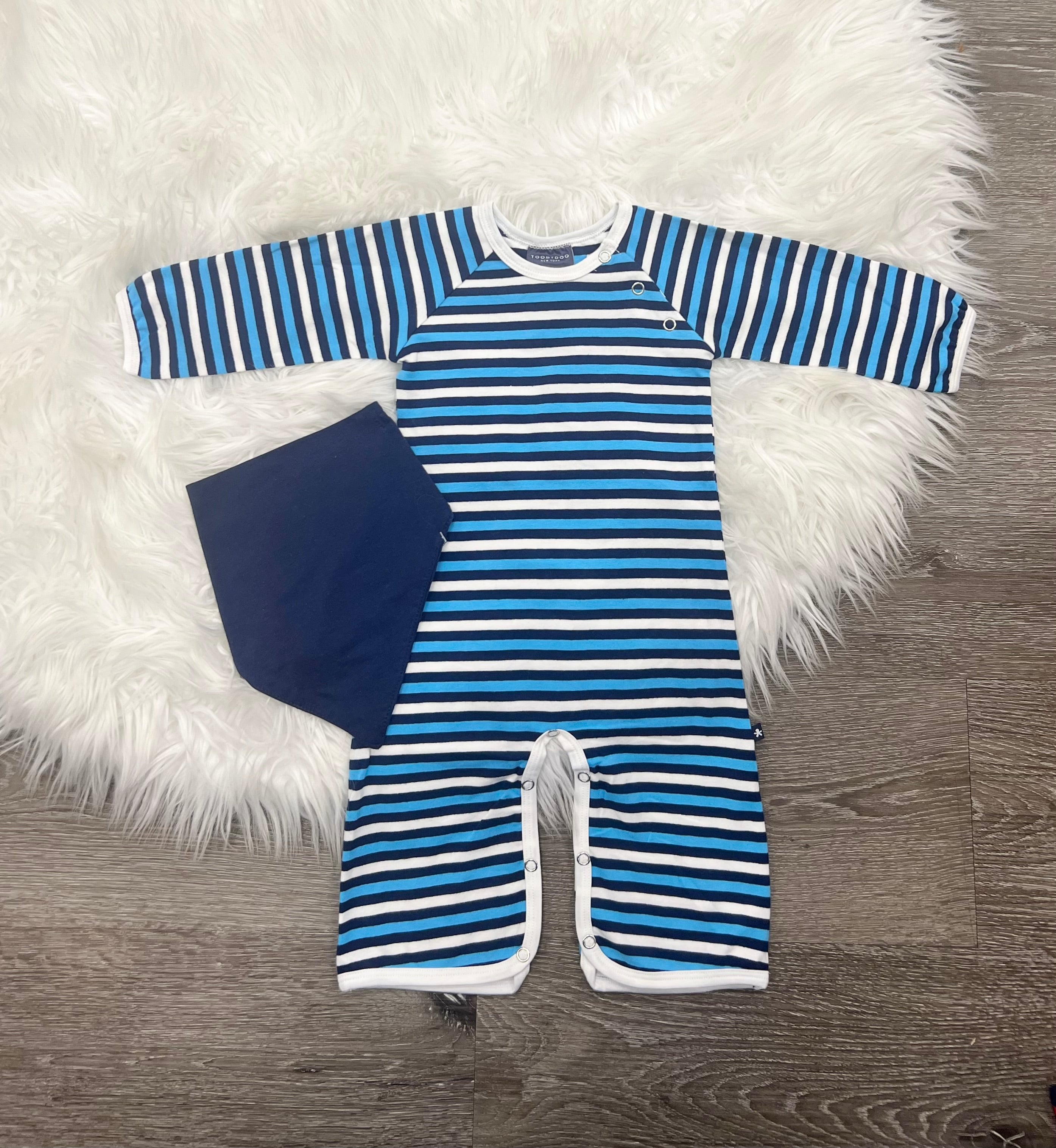 Toobydoo Striped Jumpsuit B10352