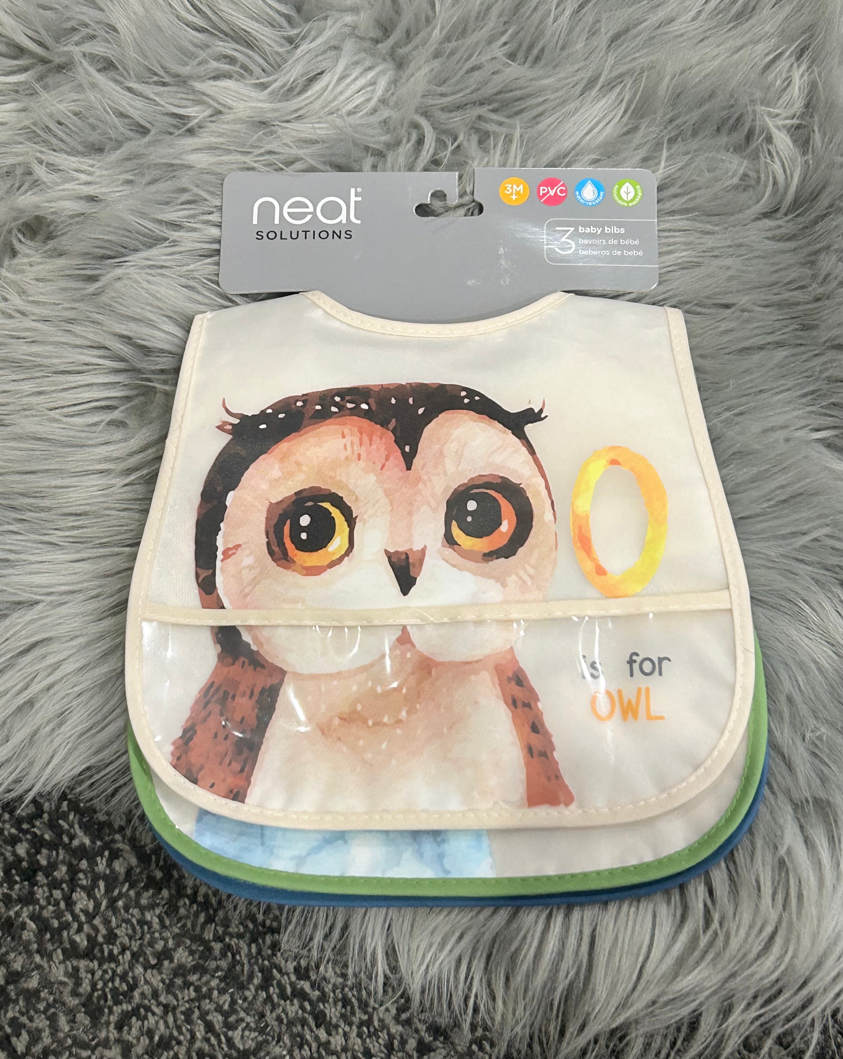 NEAT Animal Baby Bibs