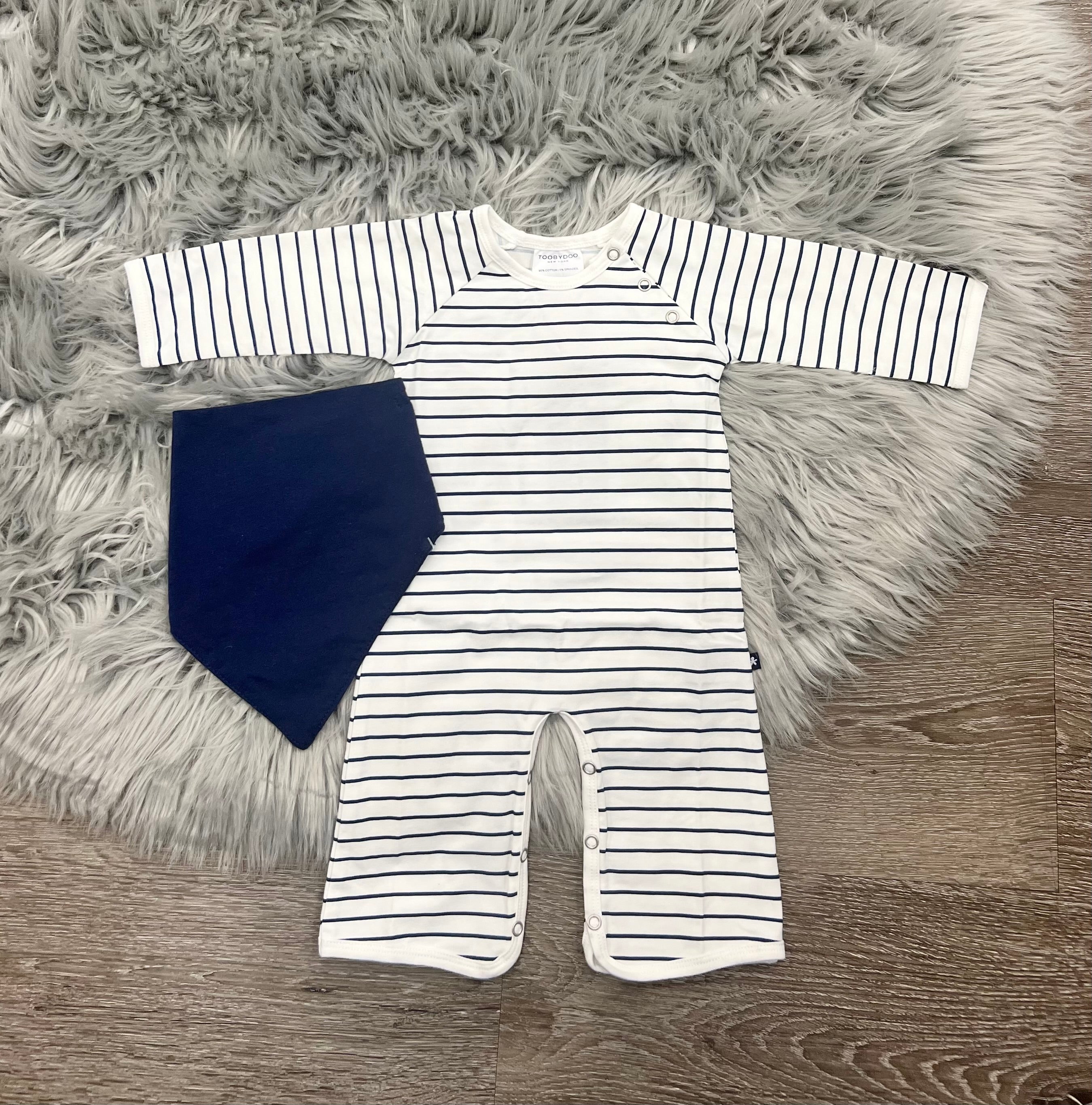 Toobydoo Striped Jumpsuit B10661