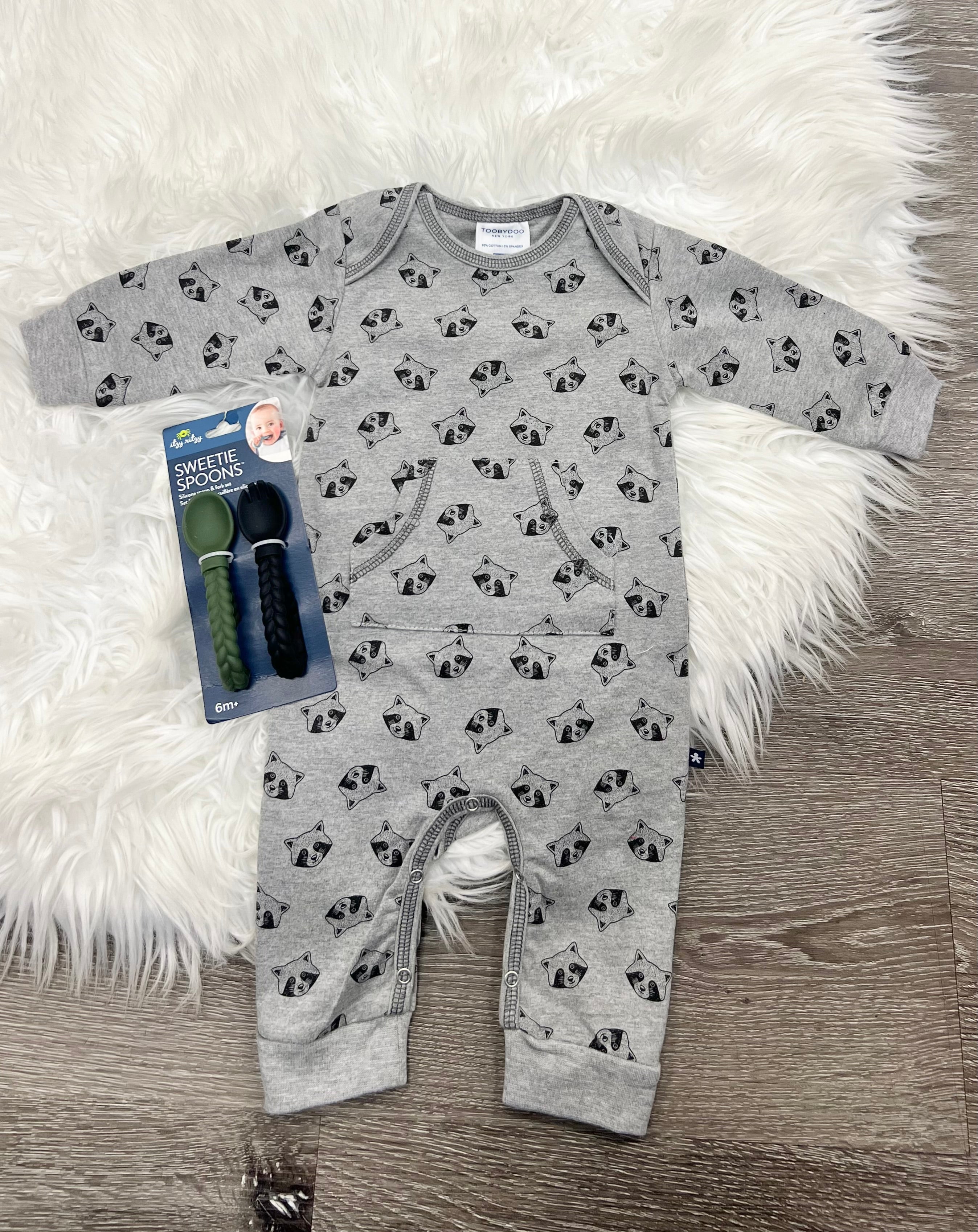 Toobydoo Raccoon Jumpsuit B10557