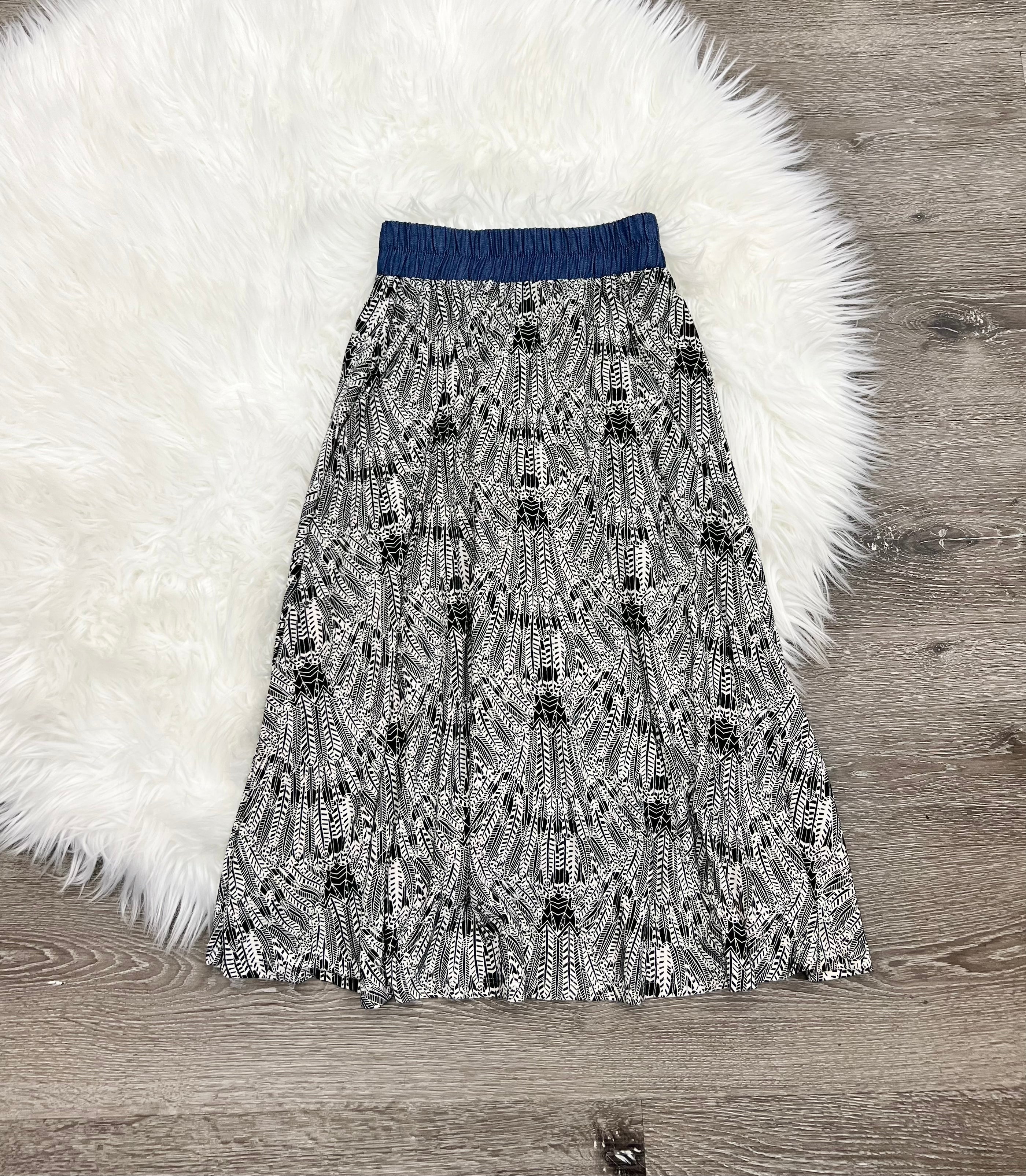 La Miniatura Printed Skirt