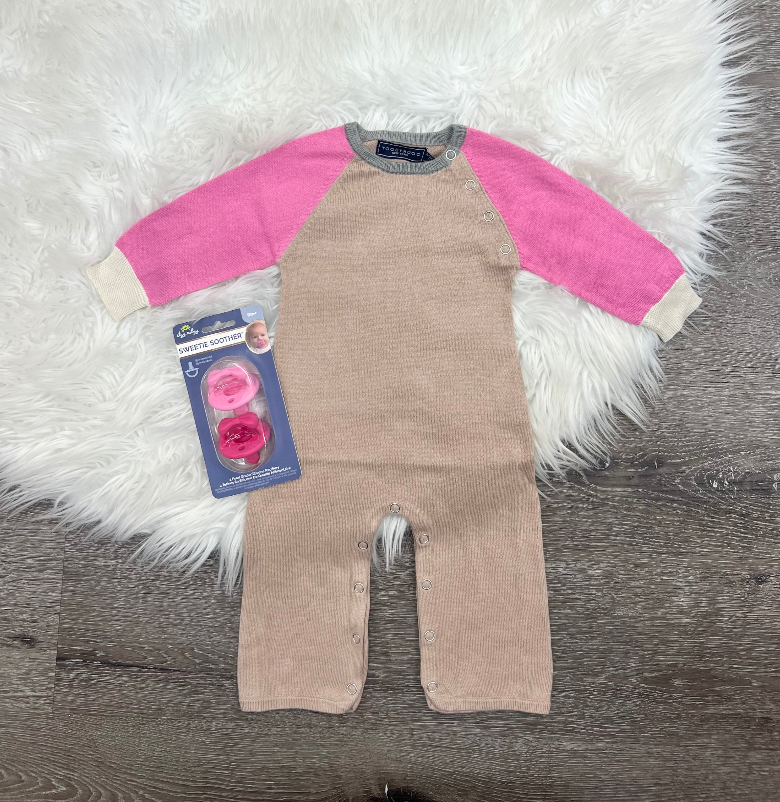 Toobydoo Cotton Cashmere Baby Jumpsuit B10066