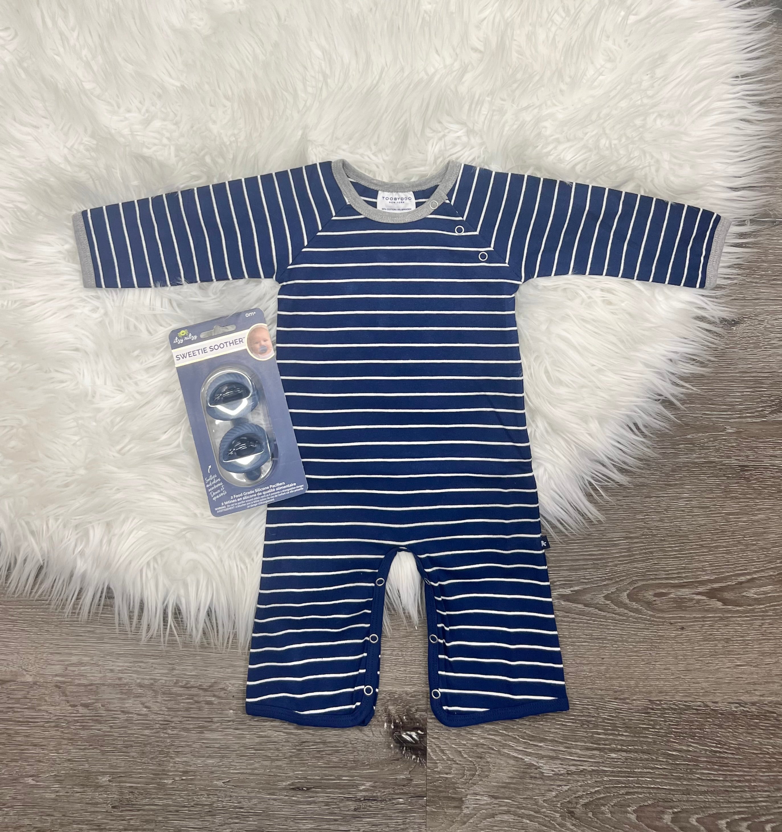 Toobydoo Striped Bootcut Jumpsuit B10509