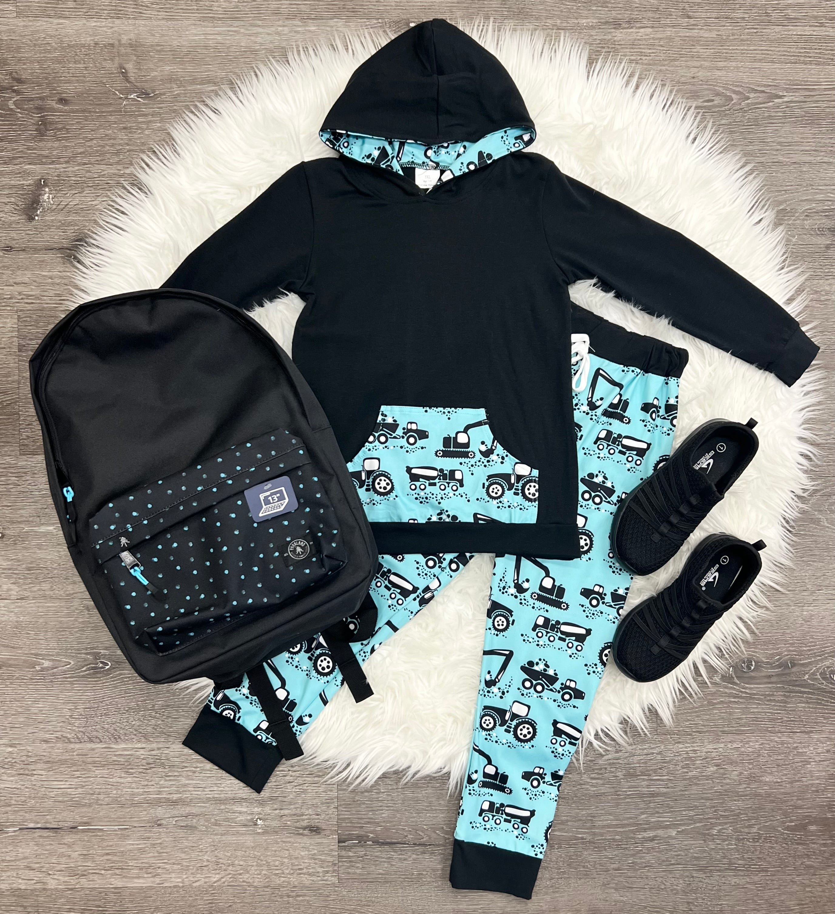 Truck Hoodie Set