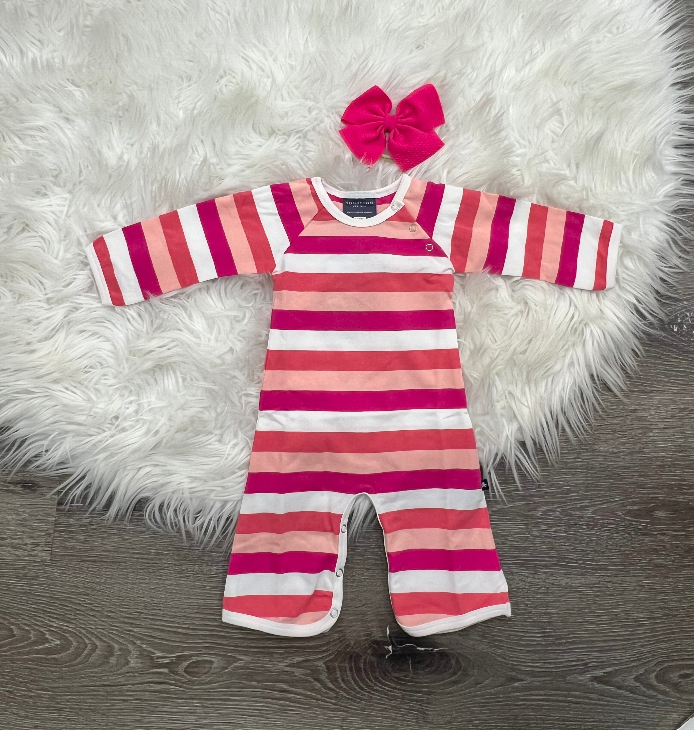 Toobydoo Striped Bootcut Jumpsuit B10382