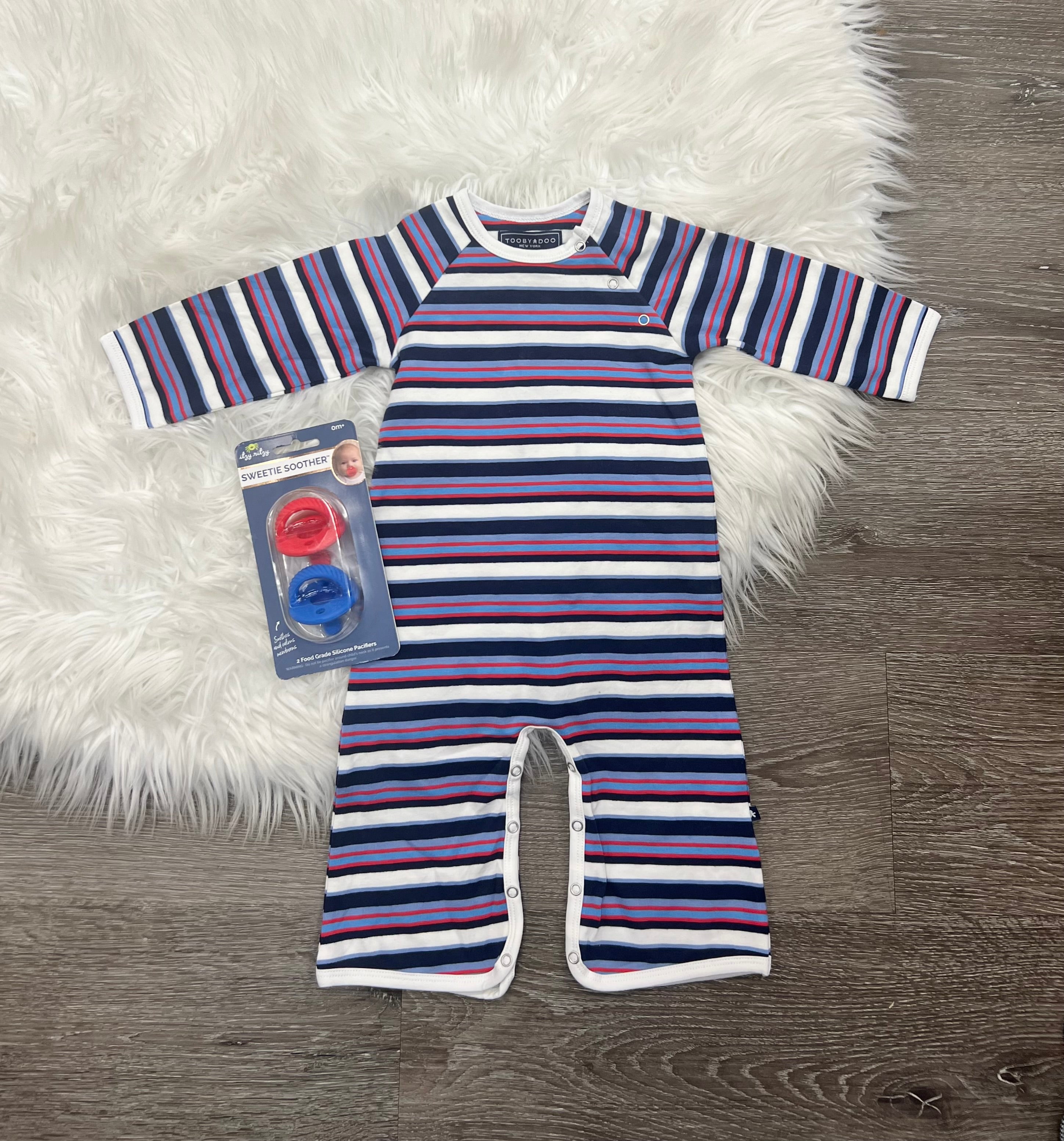 Toobydoo Striped Jumpsuit B10215