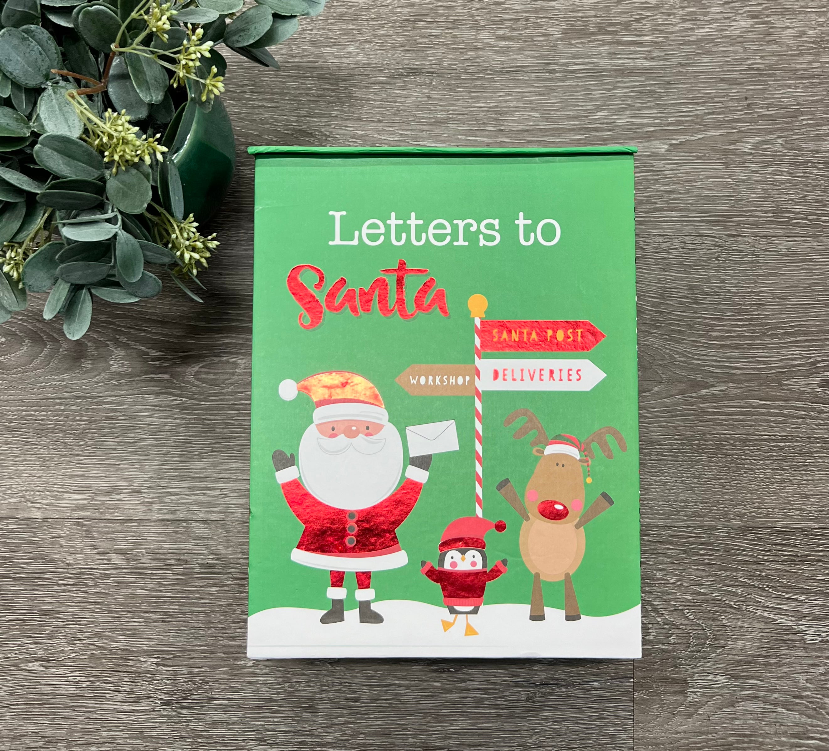 Letters To Santa Decor/Gift Box