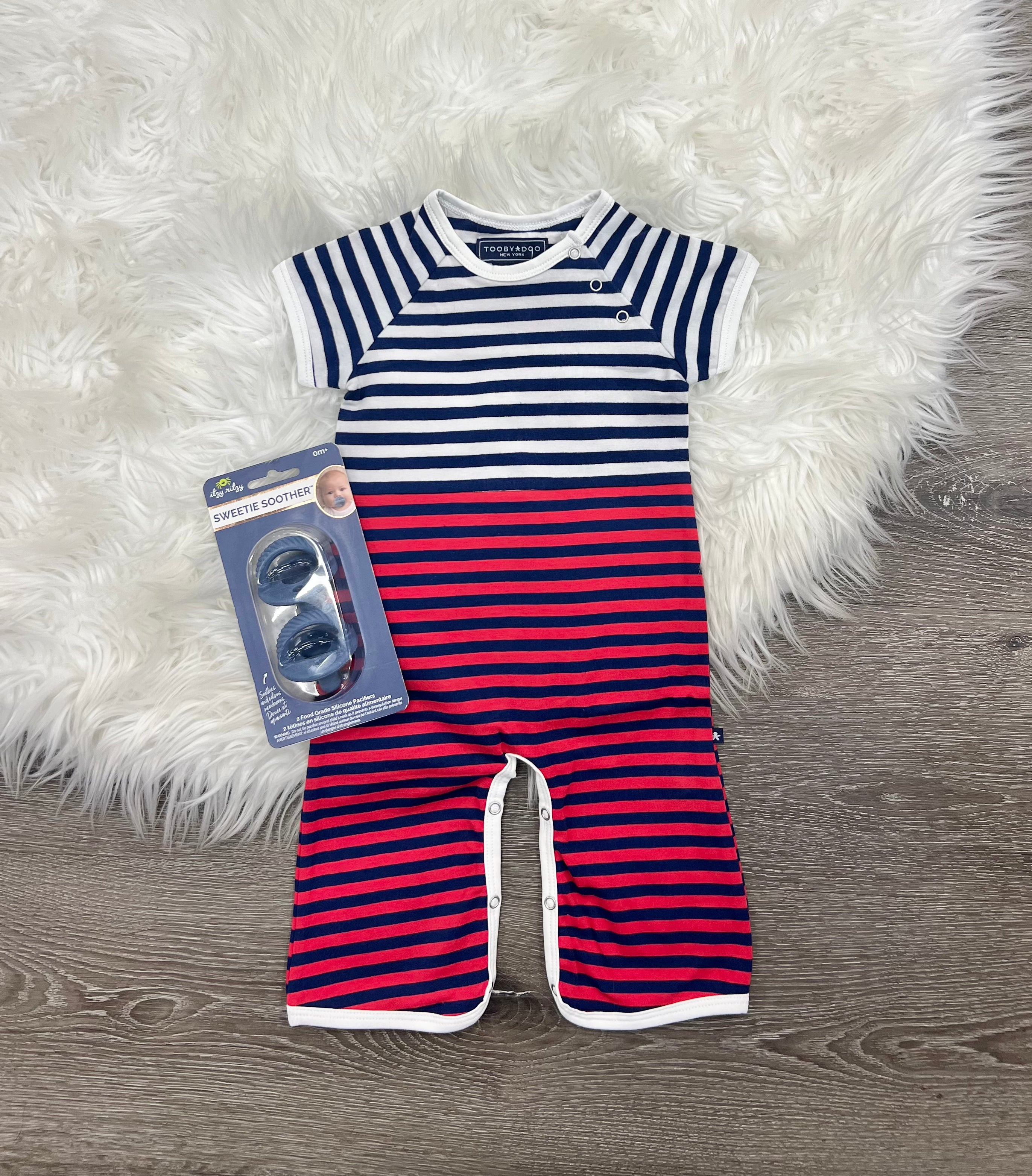 Toobydoo Striped Jumpsuit B10083