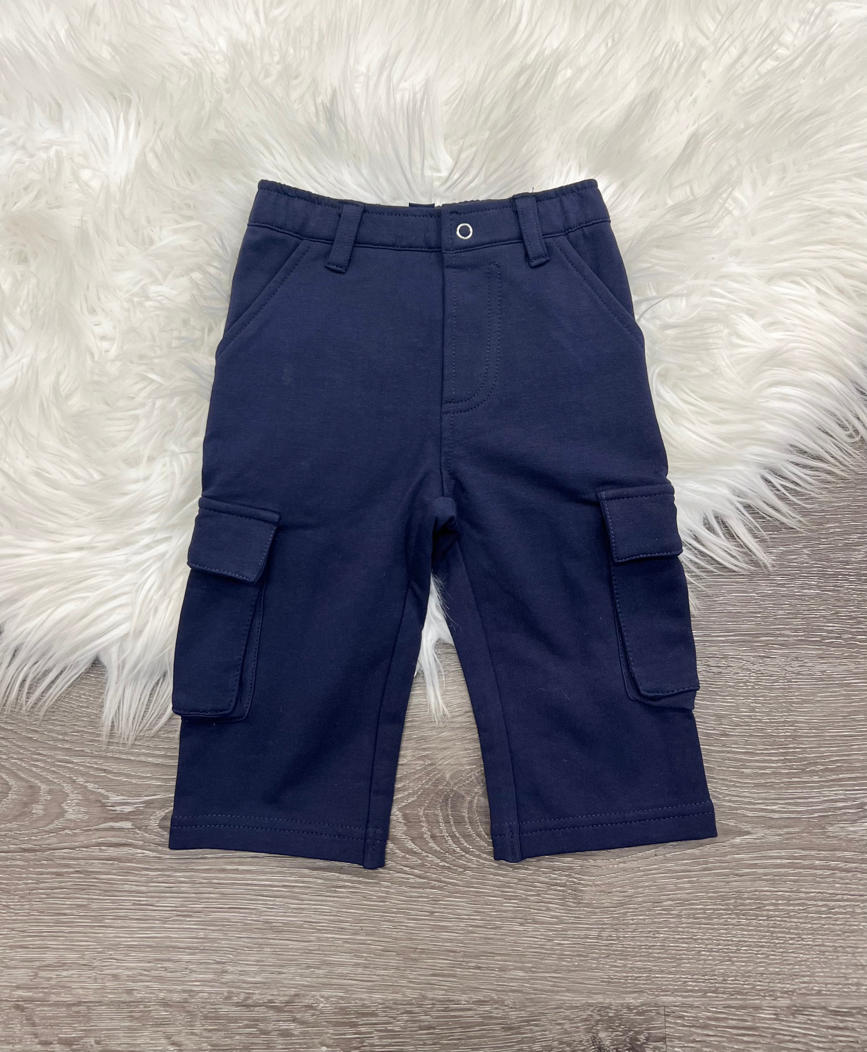 Toobydoo Blue Cargo Lounge Pants