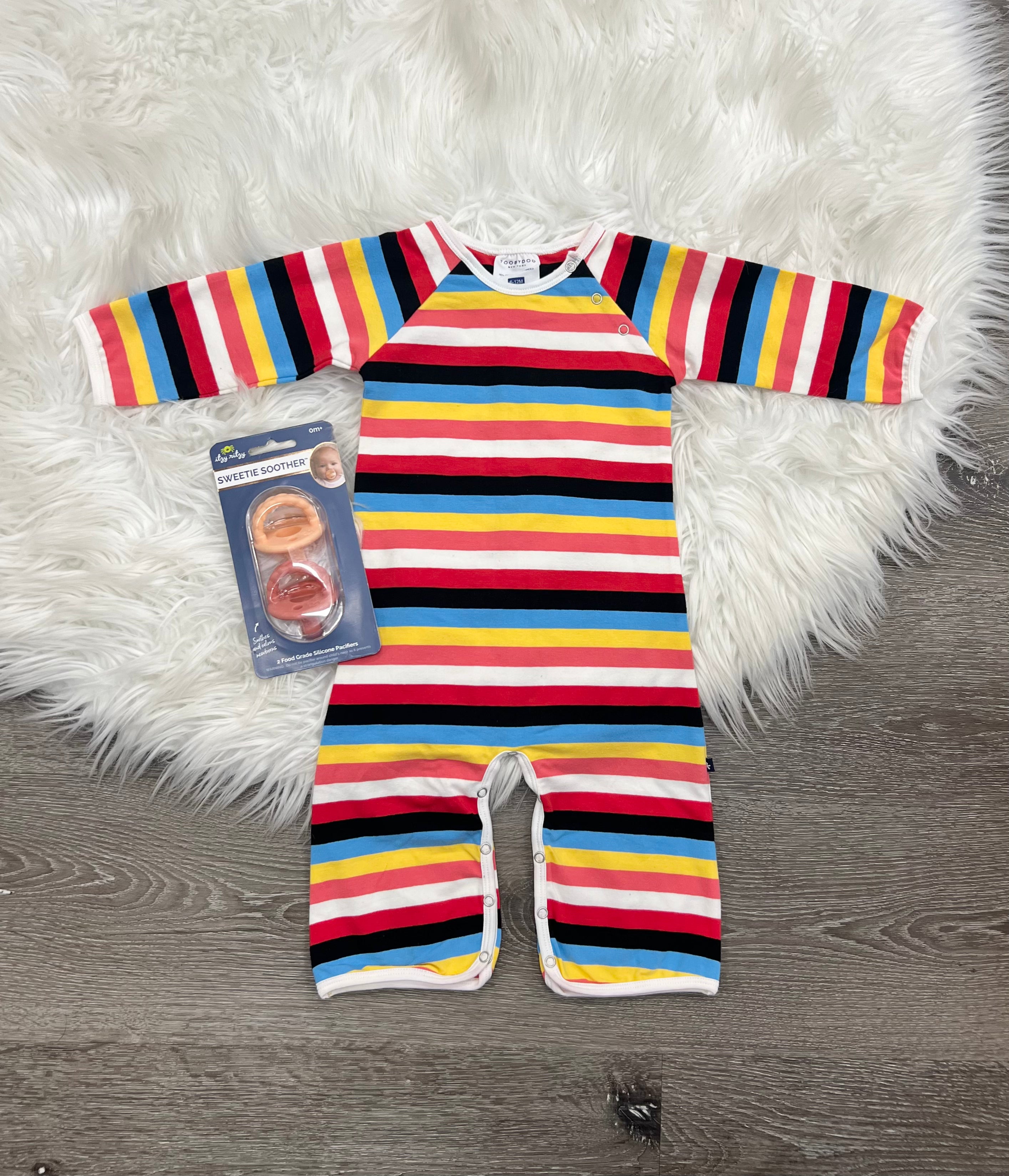 Toobydoo Multicolored Striped Jumpsuit