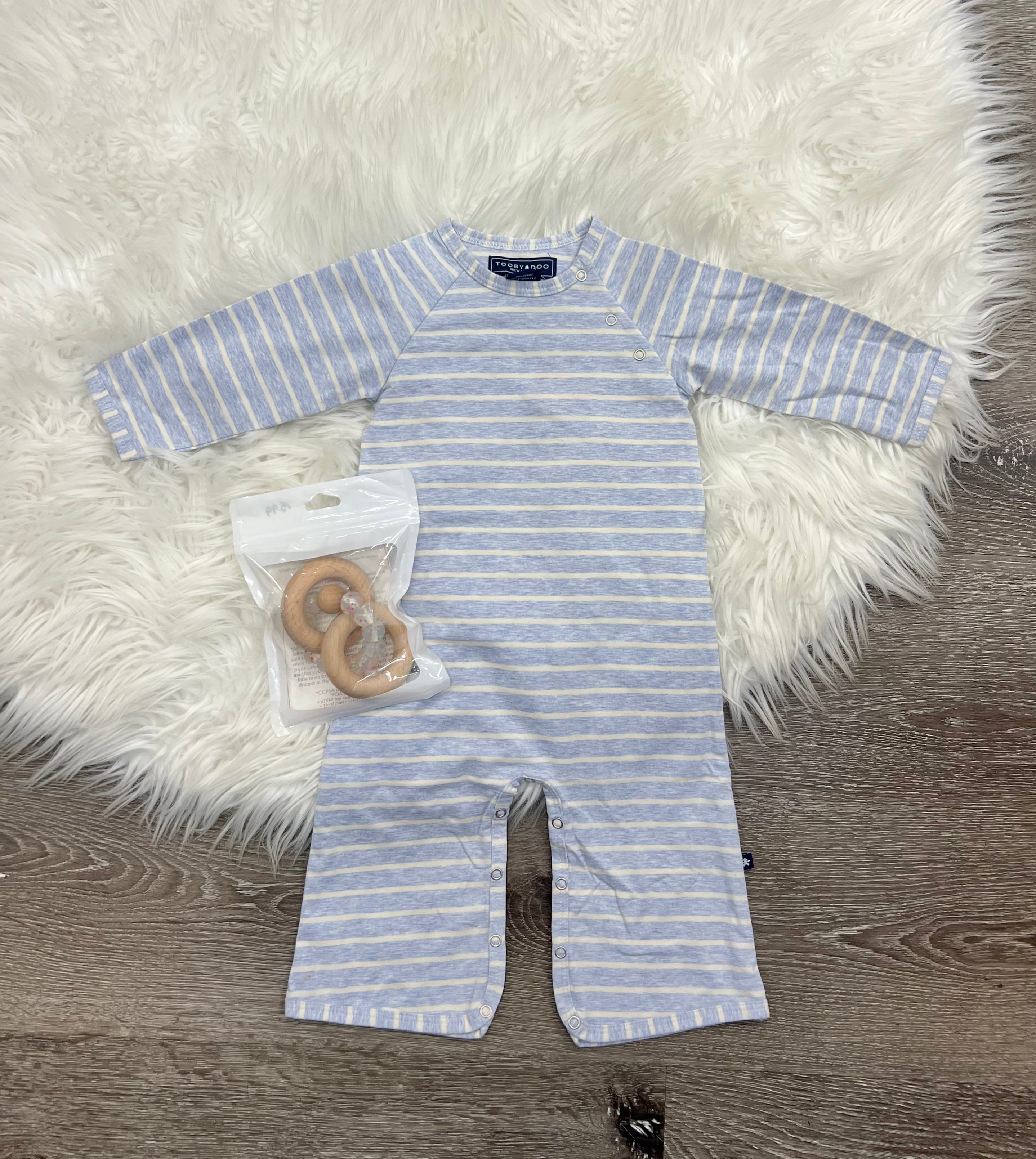 Toobydoo Striped Jumpsuit B10176