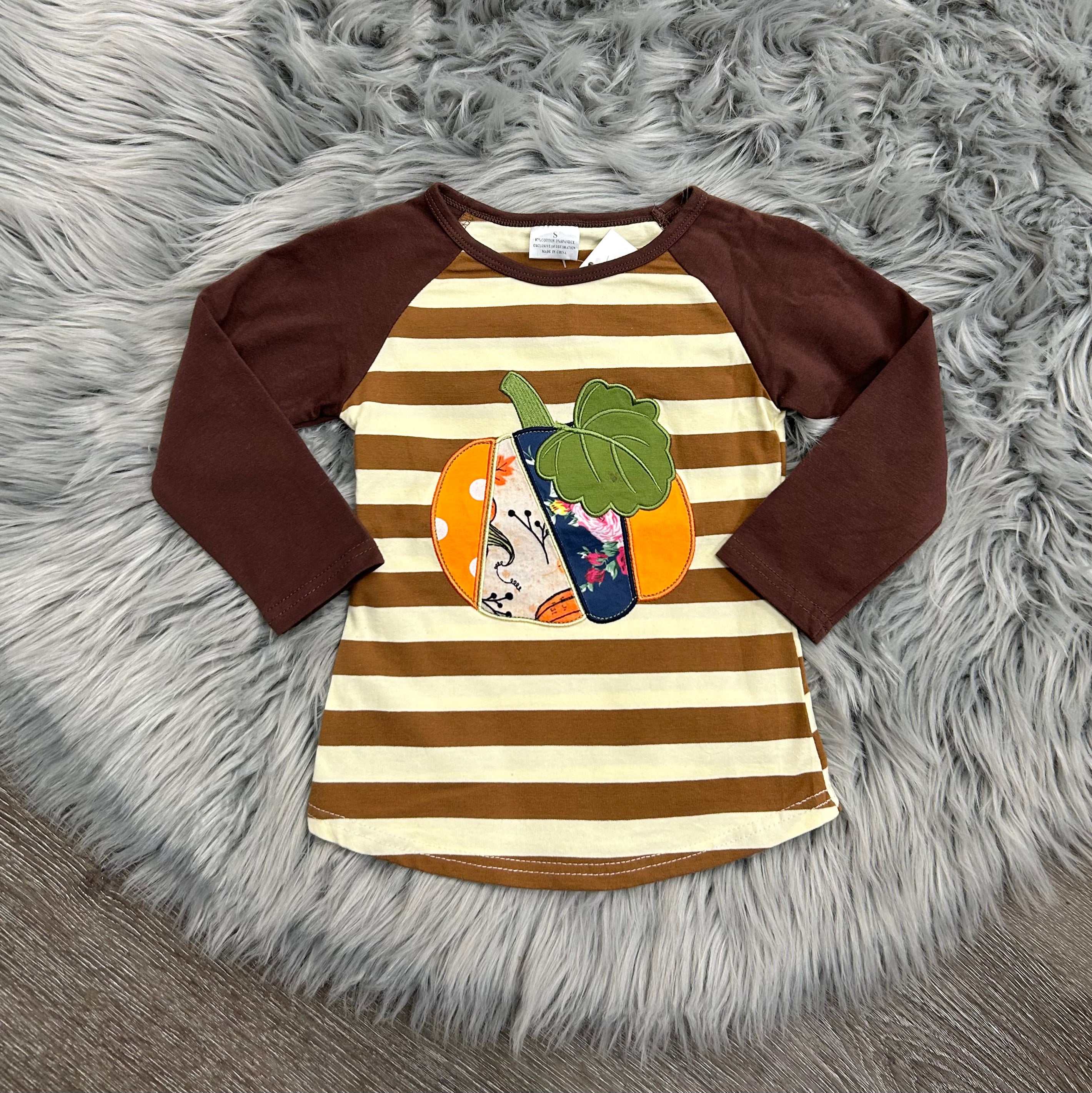 Pattern Pumpkin Top