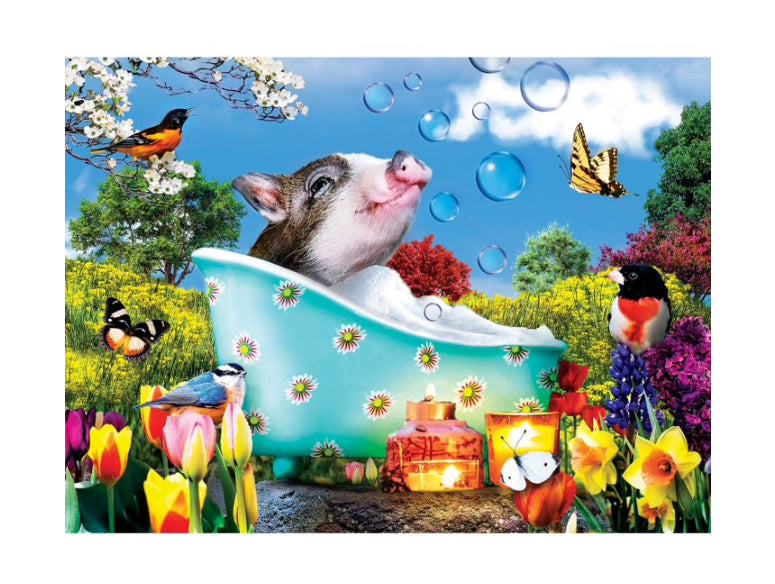 MasterPieces Wild and Whimsical 4 Pack 500 Piece Animal Jigsaw Puzzles