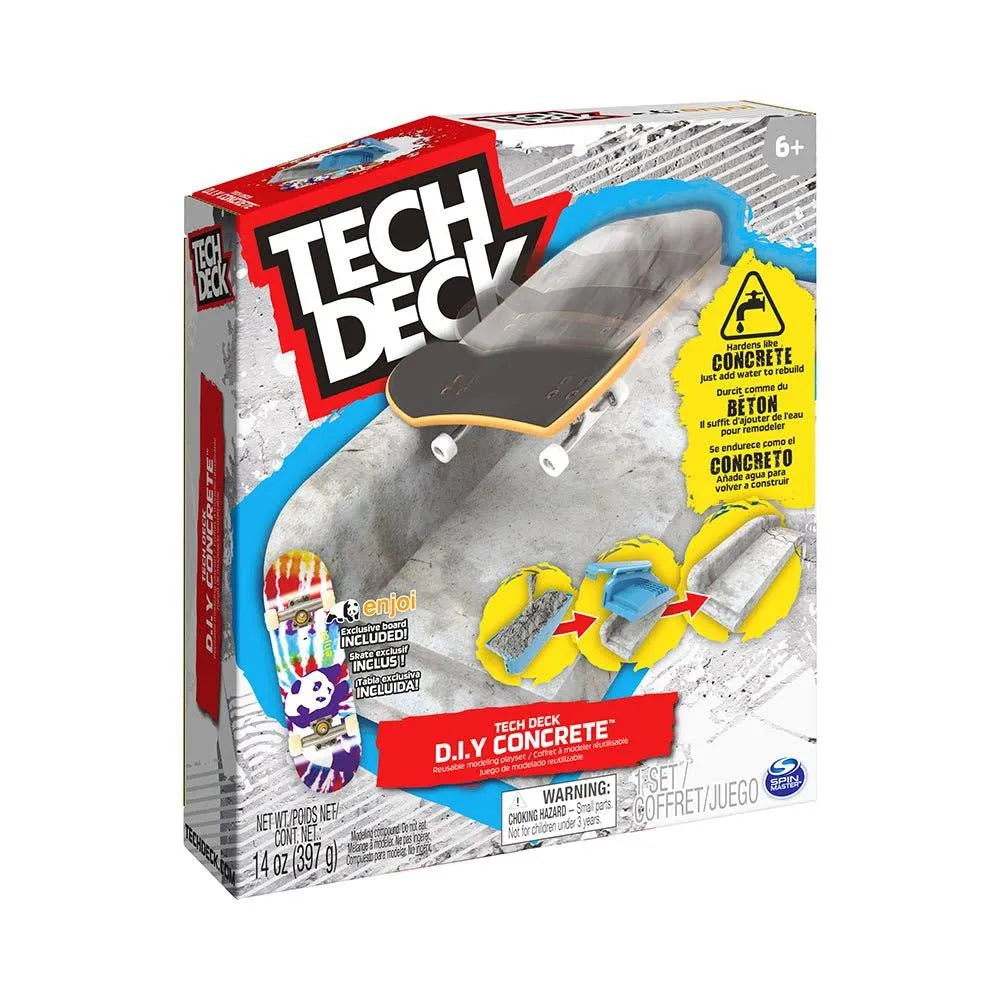 Tech Deck D.I.Y Concrete Reusable Modeling Playset