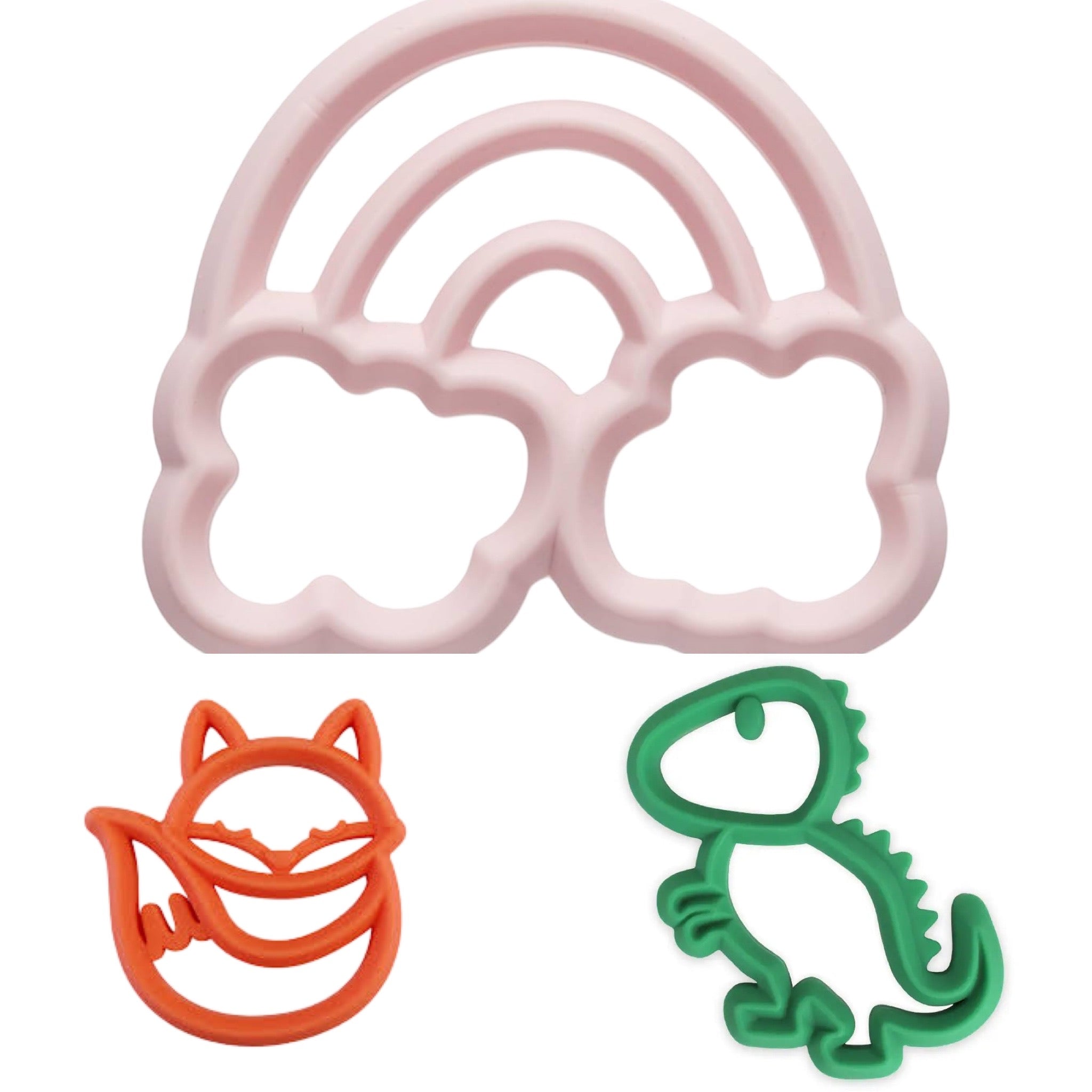 Itzy Ritzy Chew Crew Silicone Baby Teether