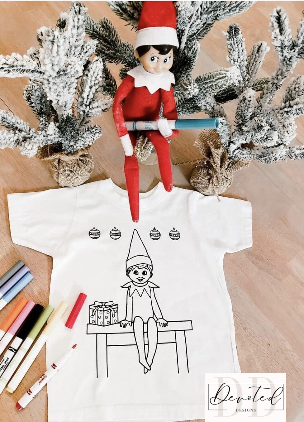 K000 Color Me Elf On The Shelf