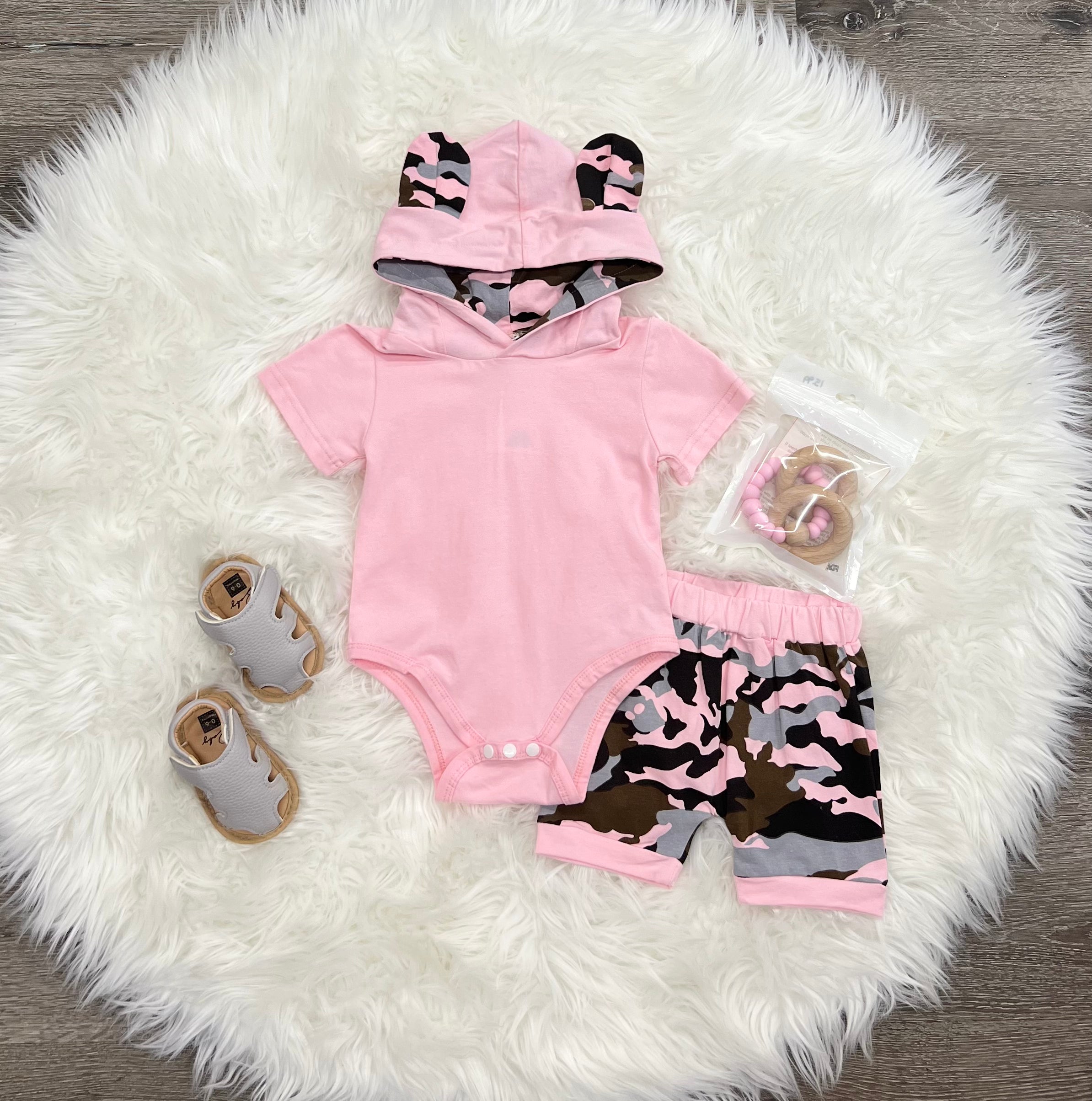 Pink Camo Cub Set