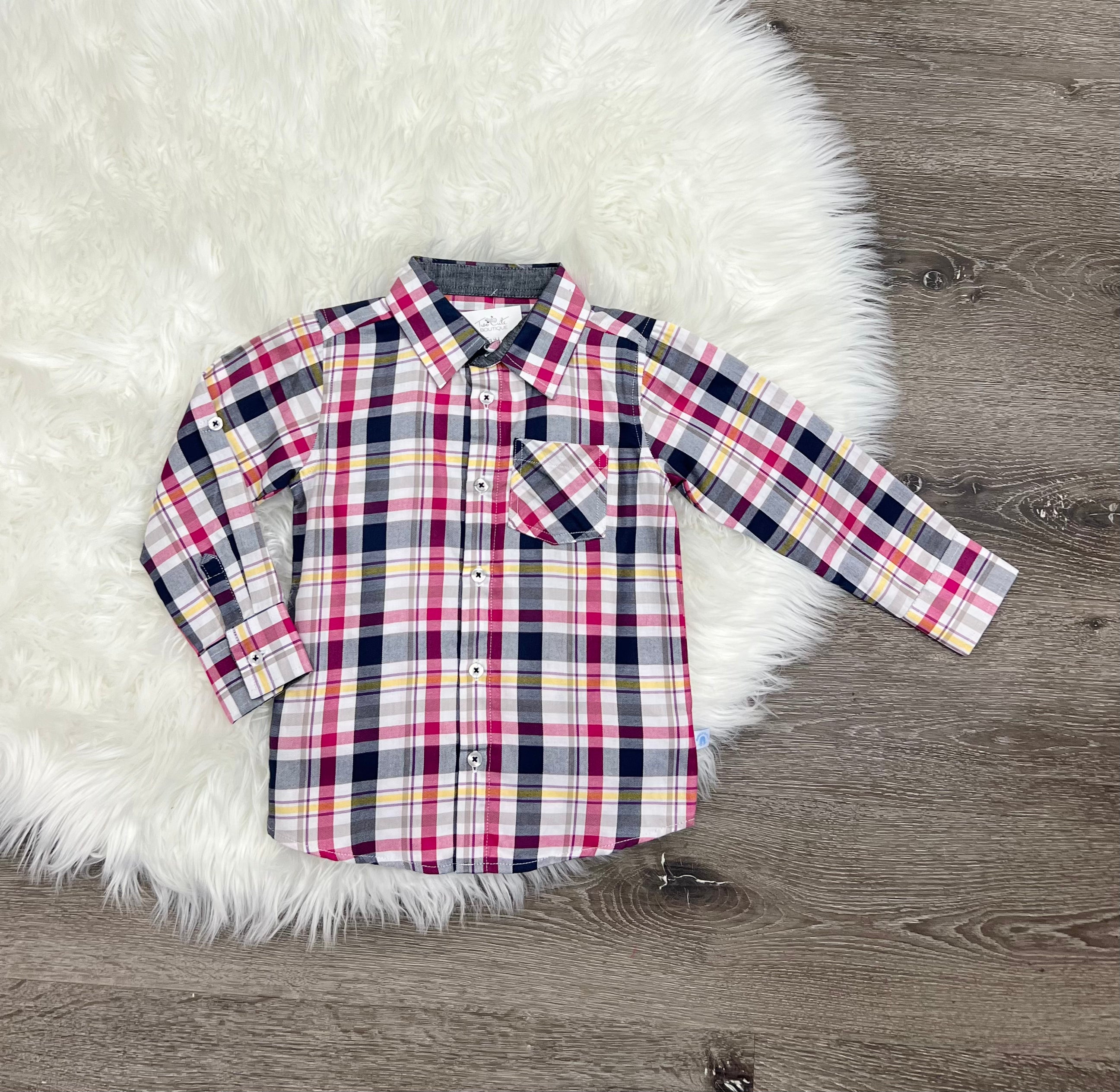 Taylor Plaid Button Down