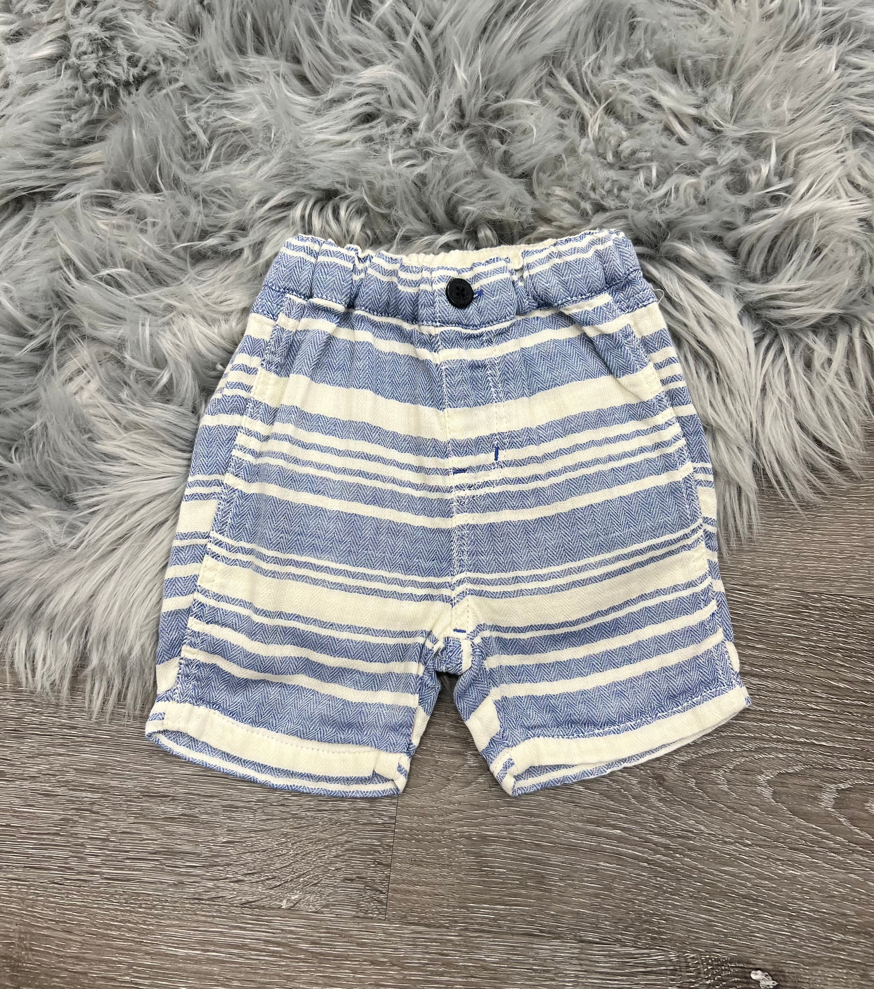 BitzKids Blue Striped Shorts