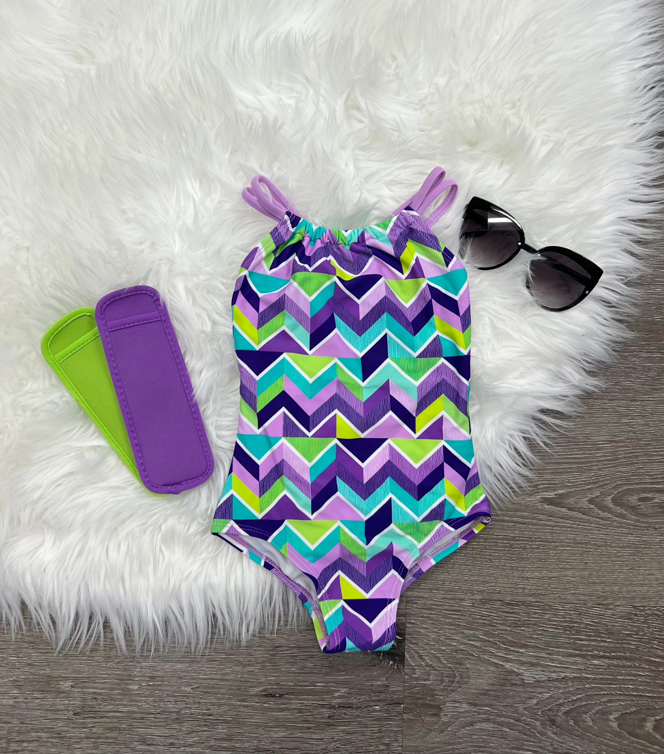 Multi Colored Swim Suit