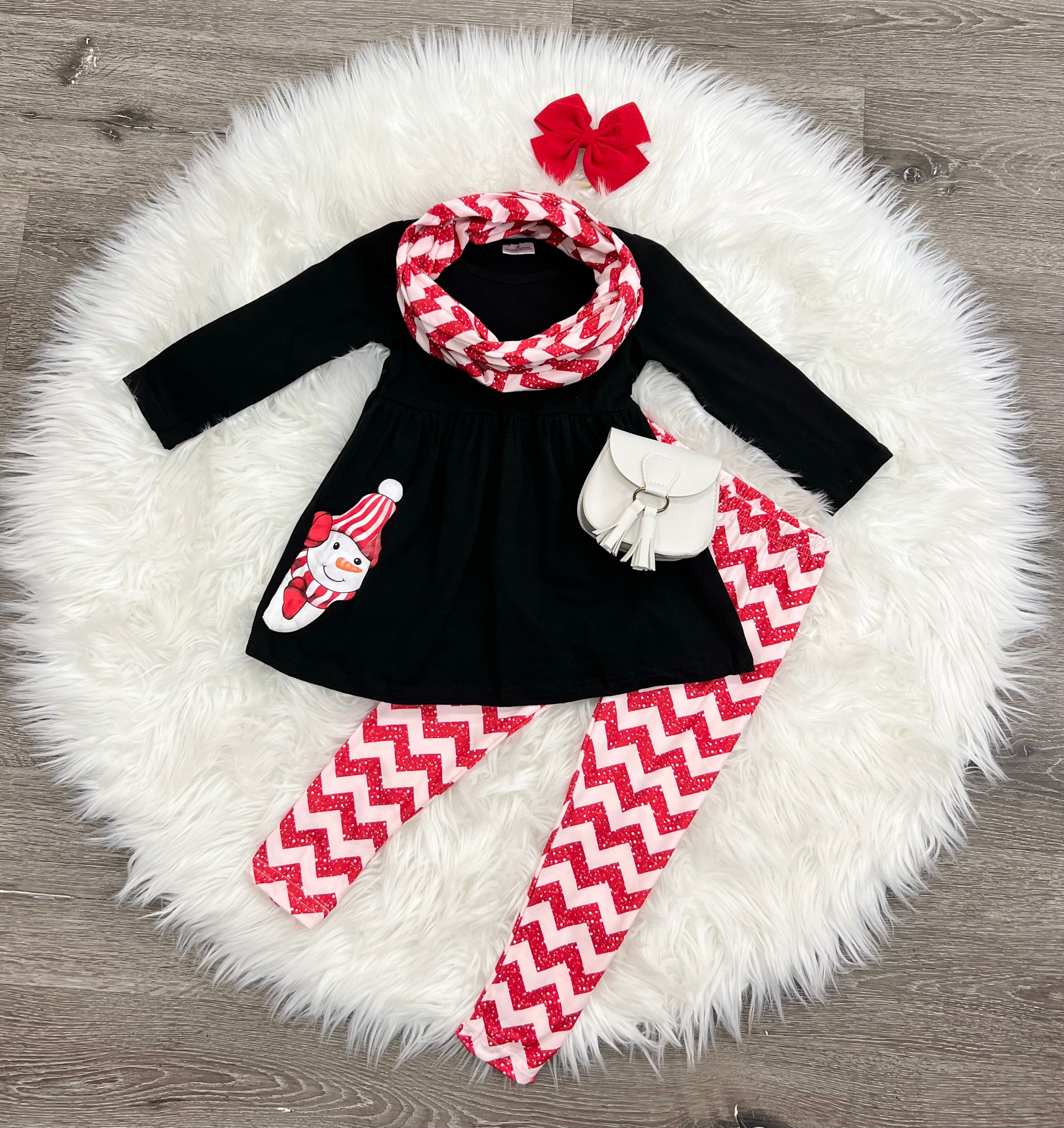 Beaming Snowman Outfit