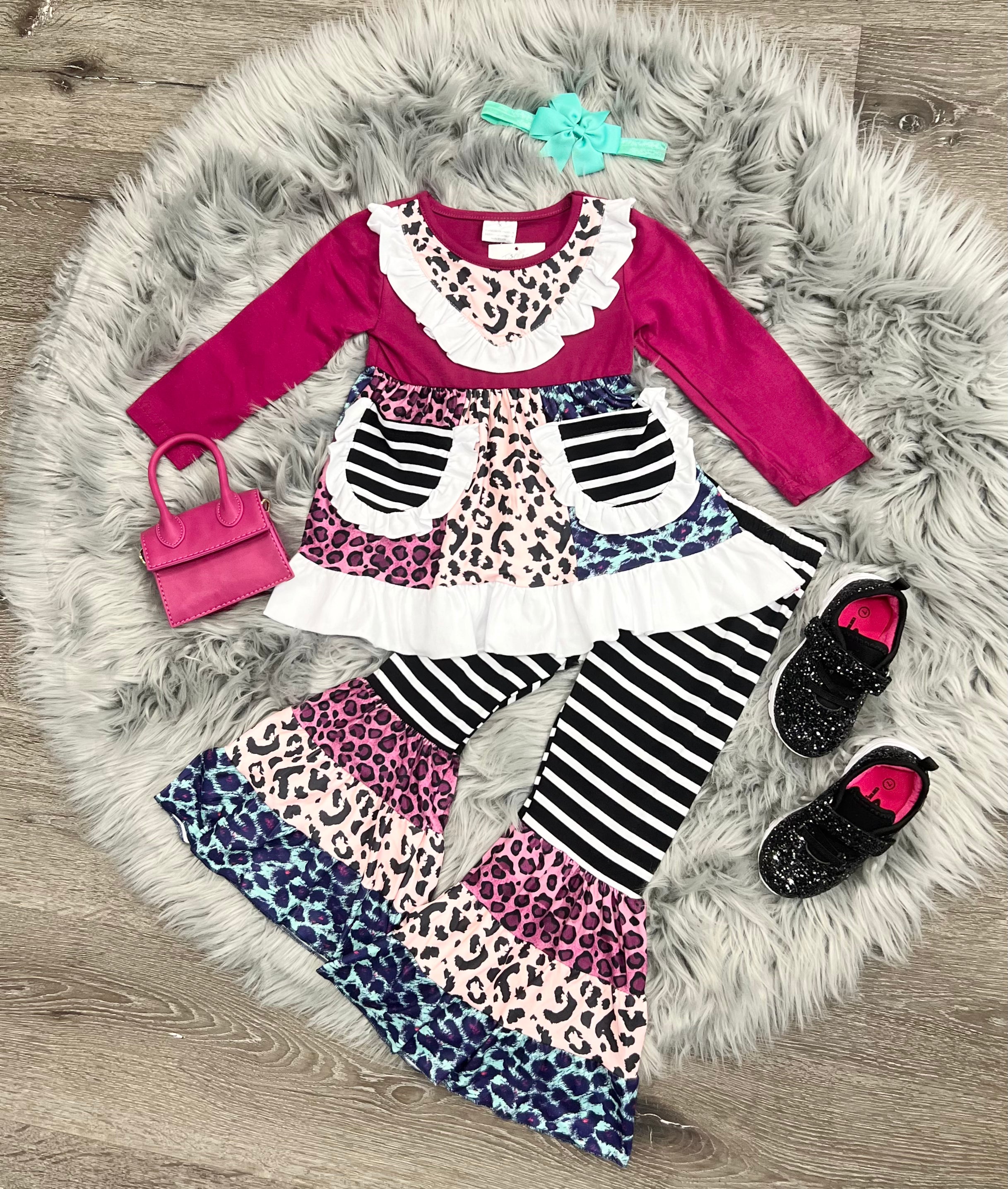 Color Blast Leopard Set