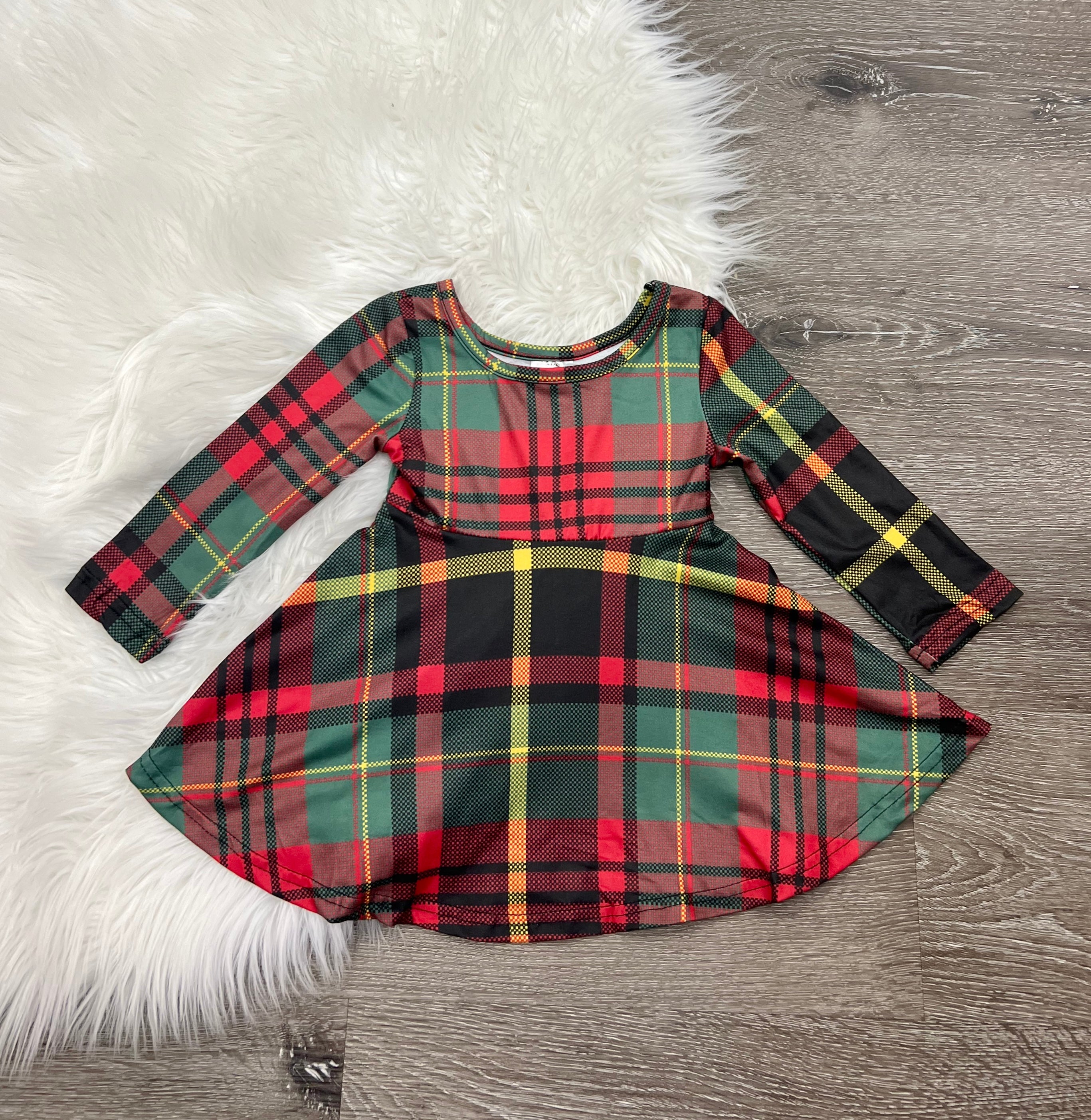 Christmas Plaid Dress