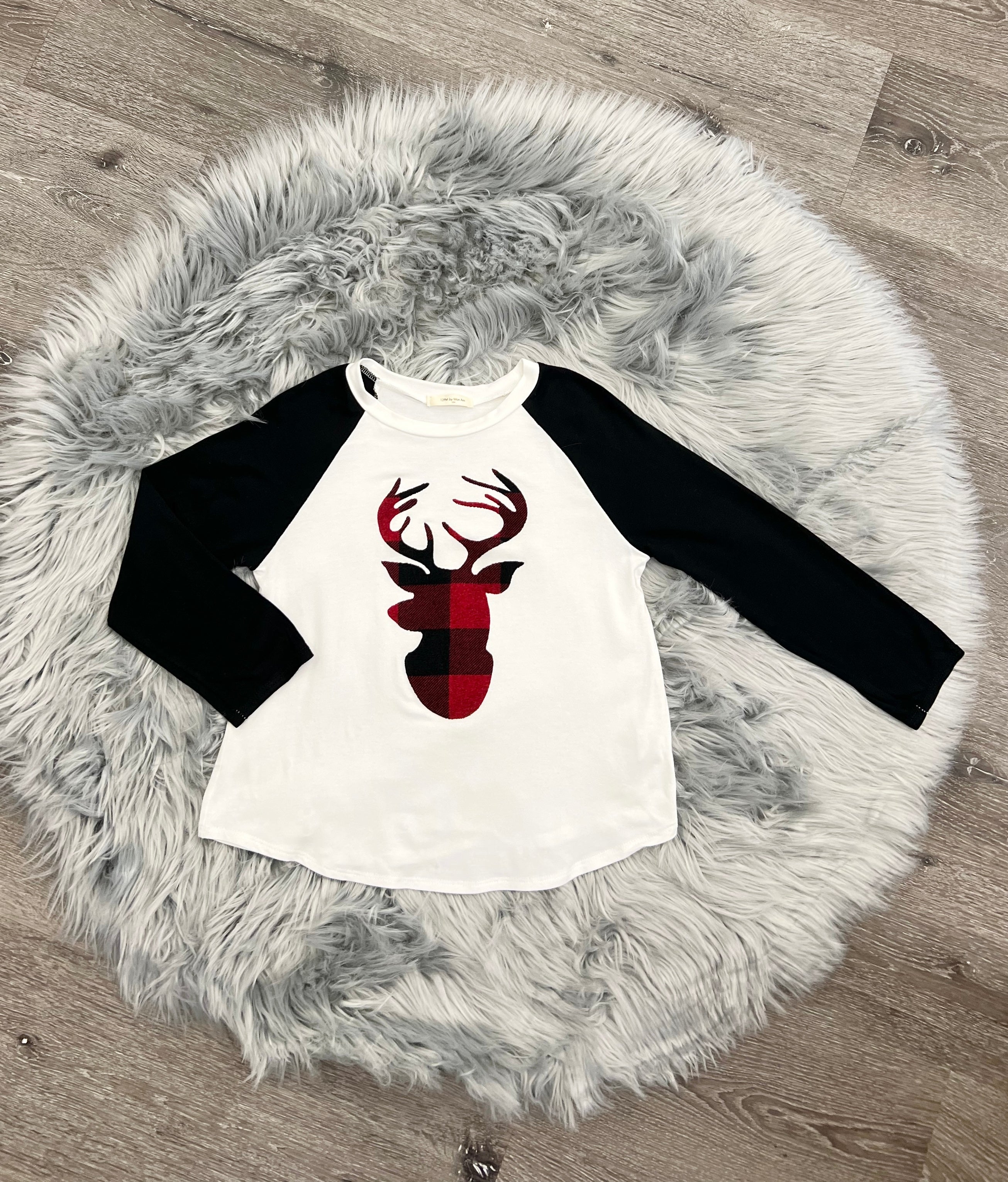 Buffalo Plaid Raglan