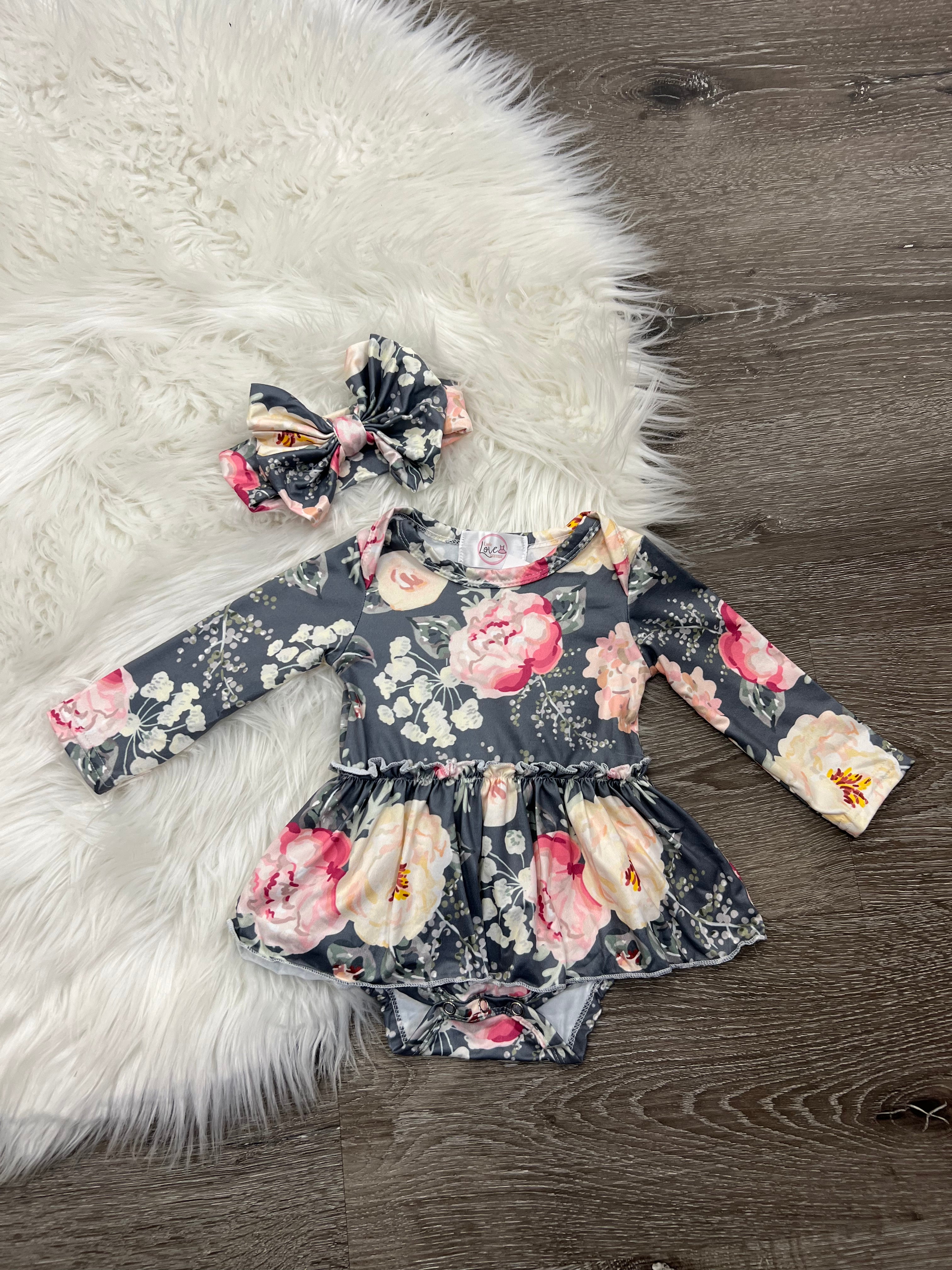 Skirted Floral Romper