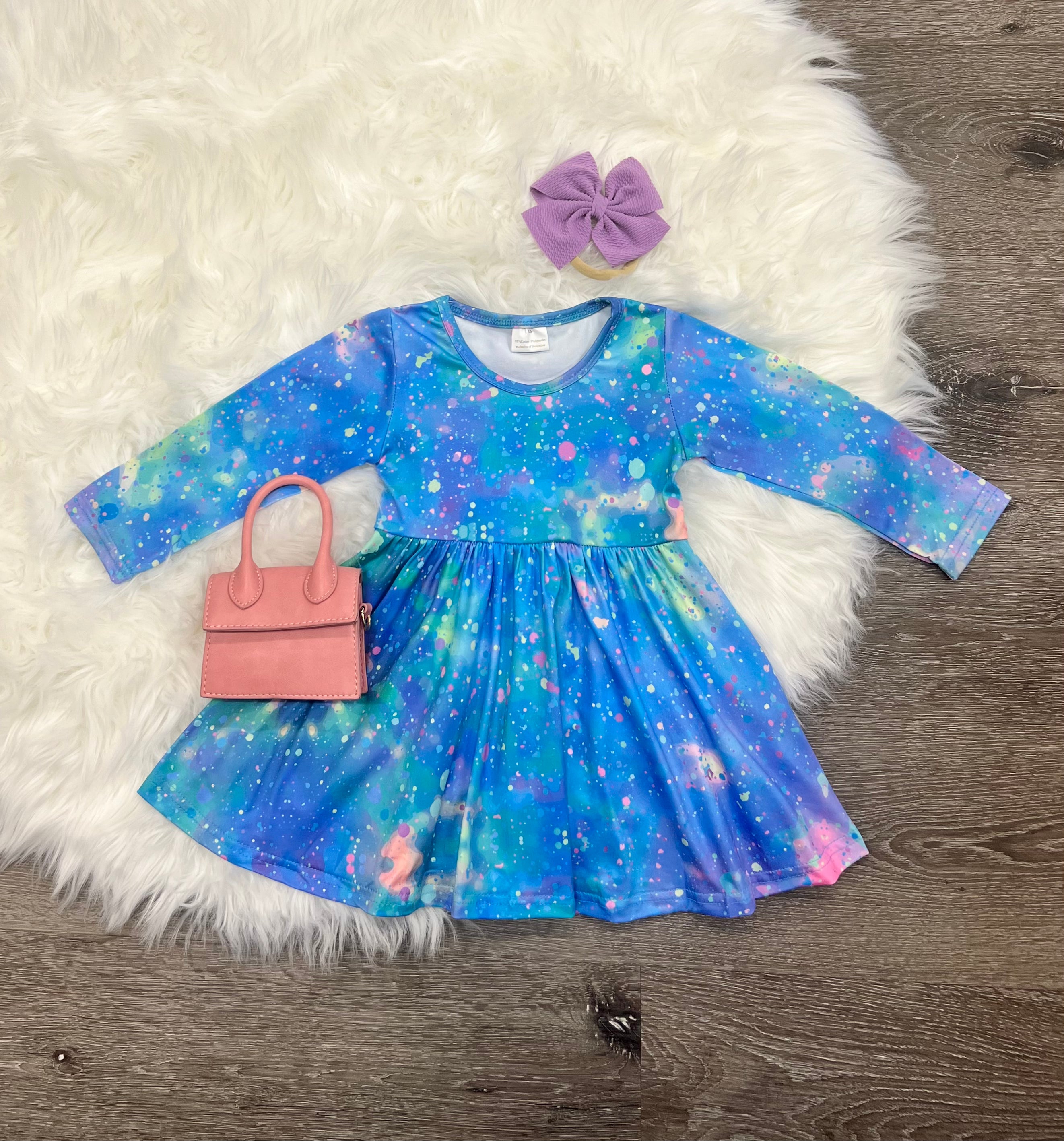 Pastel Splash Dress