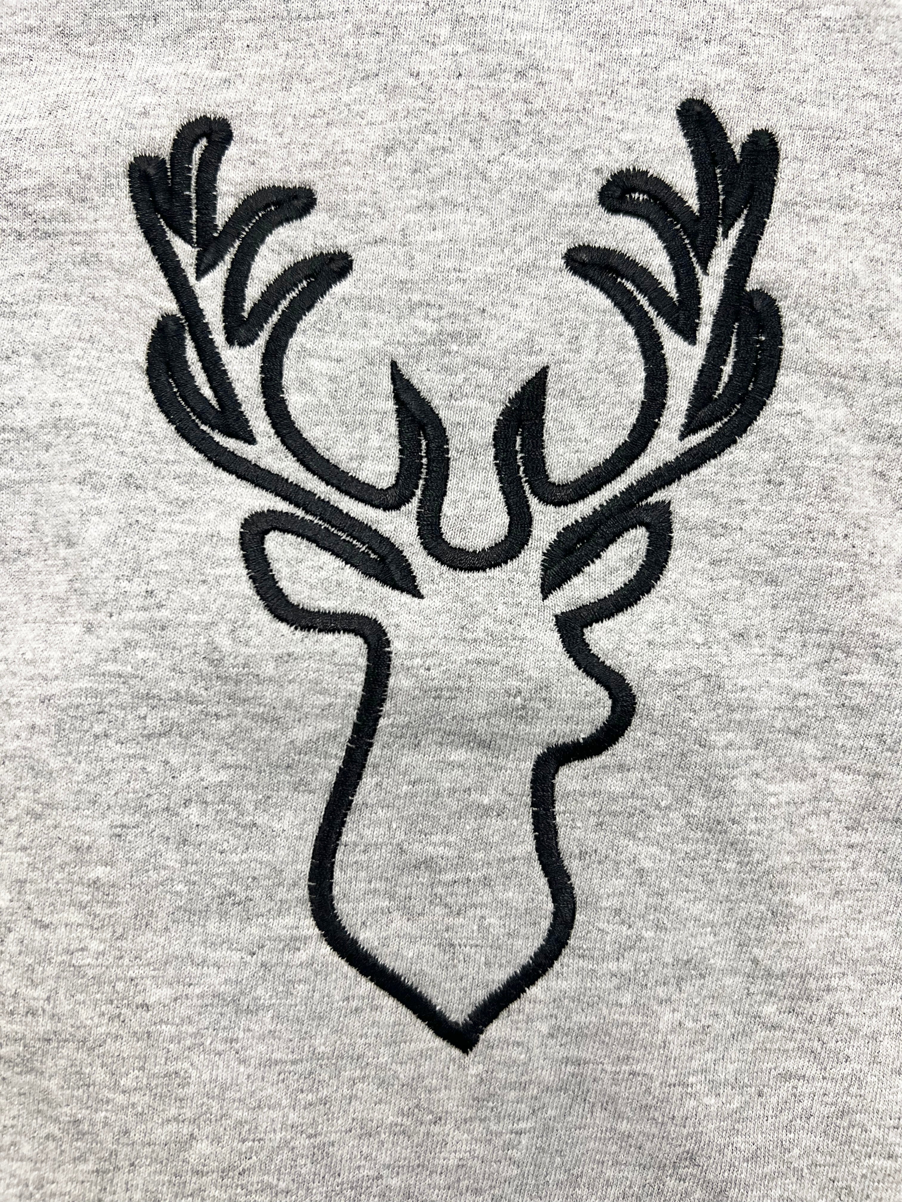 Embroidered Deer T-Shirt