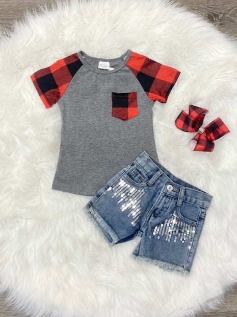 Plaid Basic T