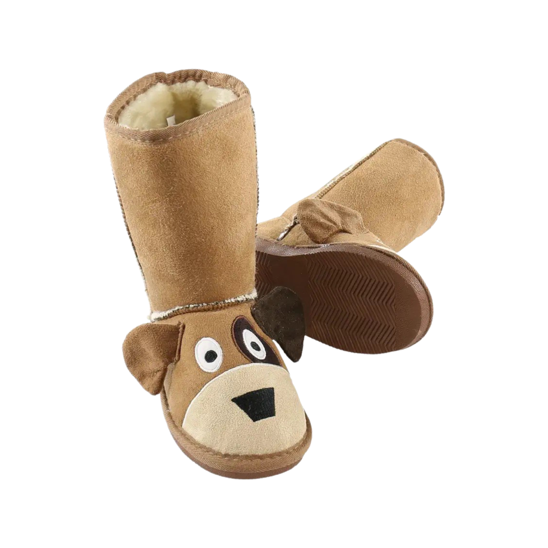 Toddlers' Animal Paws Slippers Brown Bear 5-6, Rubber | L.L.Bean